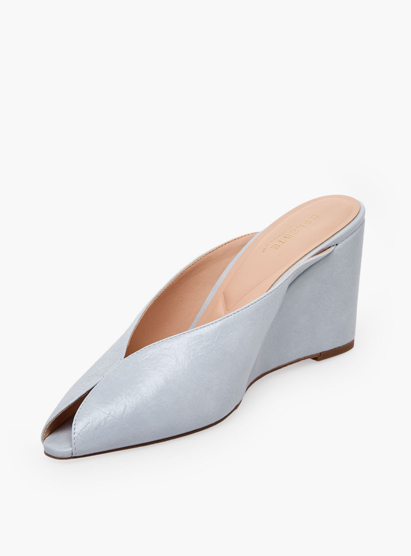 Celeste Women Crinkle Textured Wedge Heel Shoes-women-shoes-heels-image-4