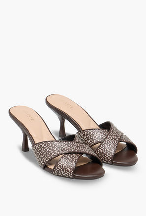 صندل بكعب رفيع وطبعات مونوجرام للنساء من سيليست-women-shoes-sandals-heeled-image-1
