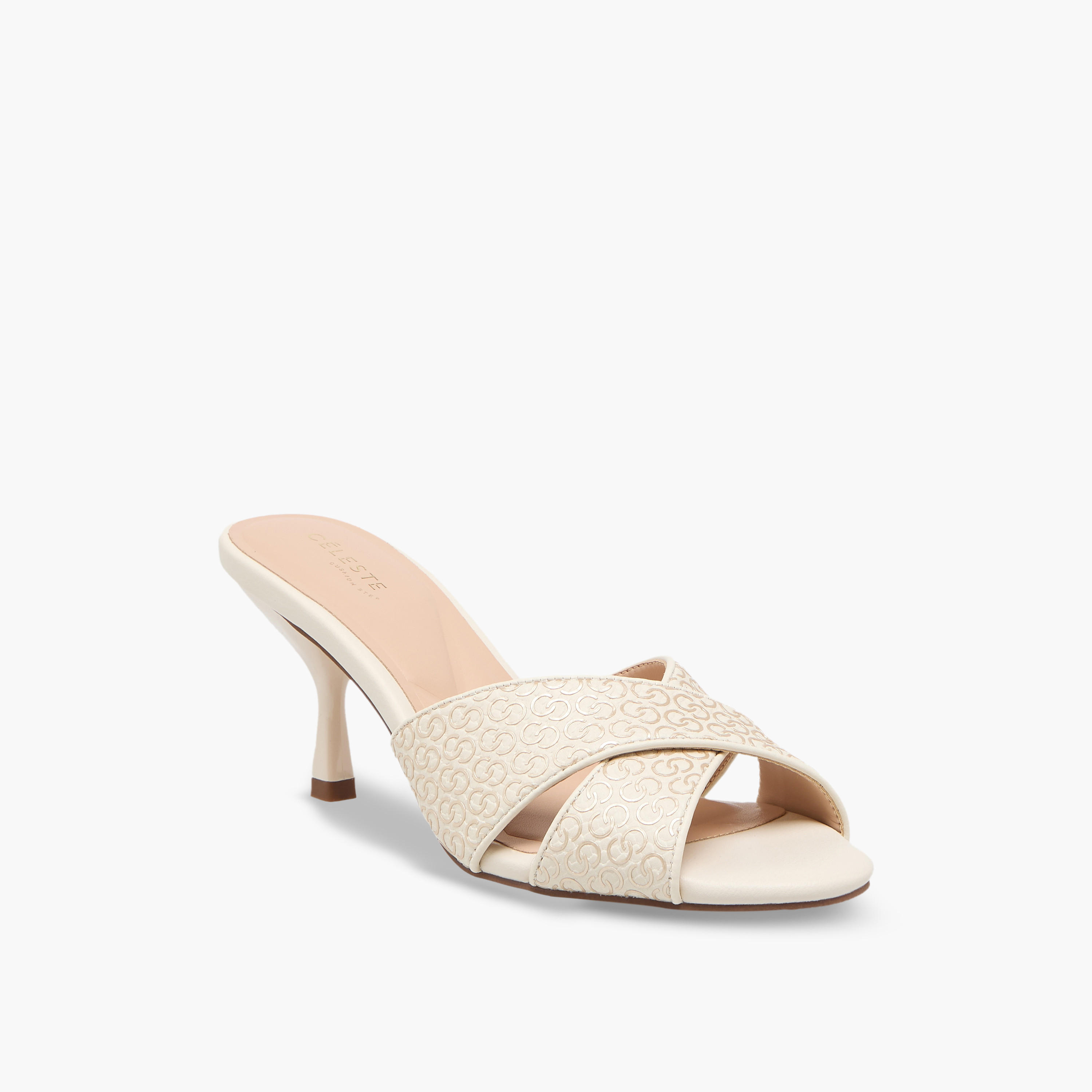 صندل بكعب رفيع وطبعات مونوجرام للنساء من سيليست-women-shoes-sandals-heeled-image-2