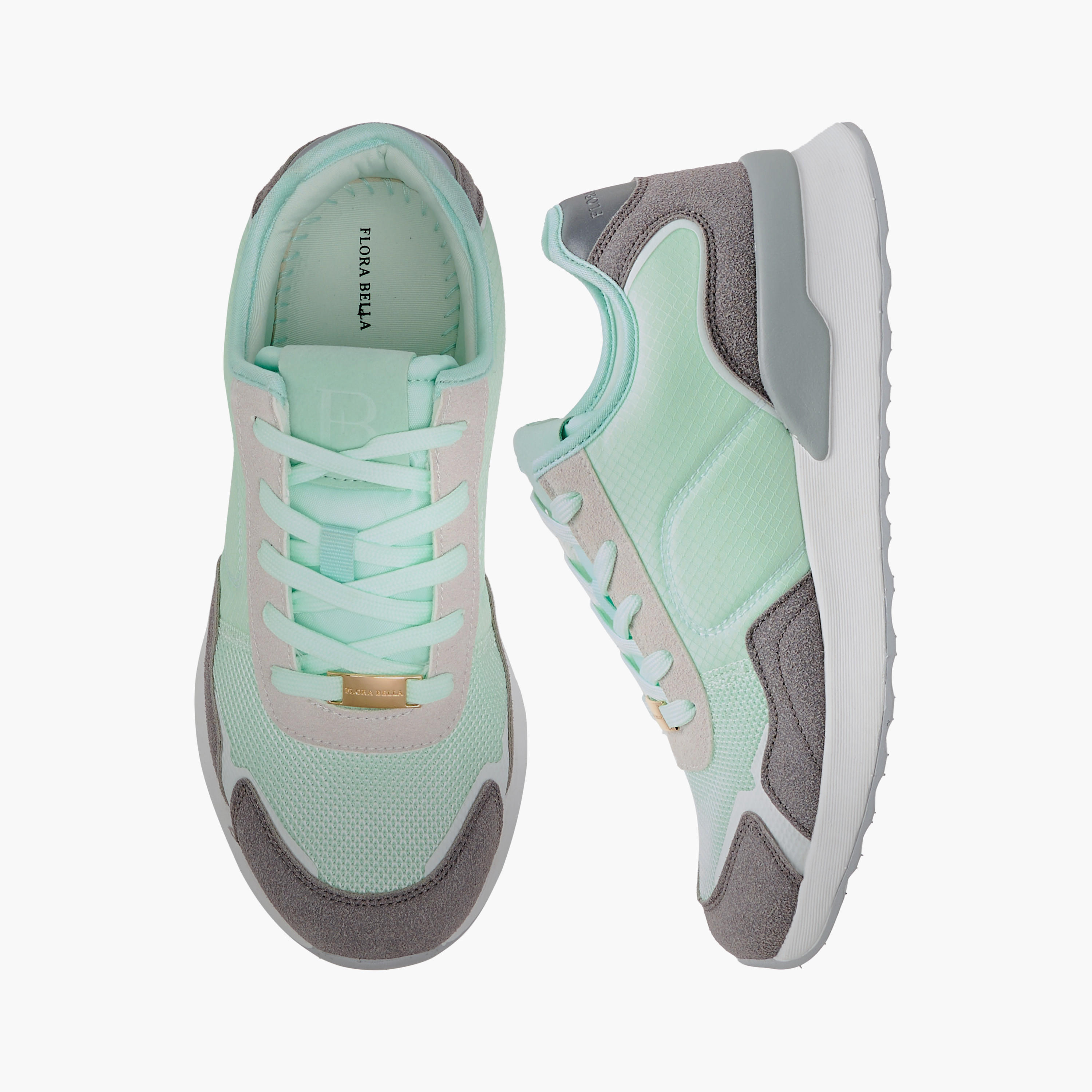 Flora Bella Colourblock Sneakers with Lace-Up Closure-women-shoes-sneakers-image-1