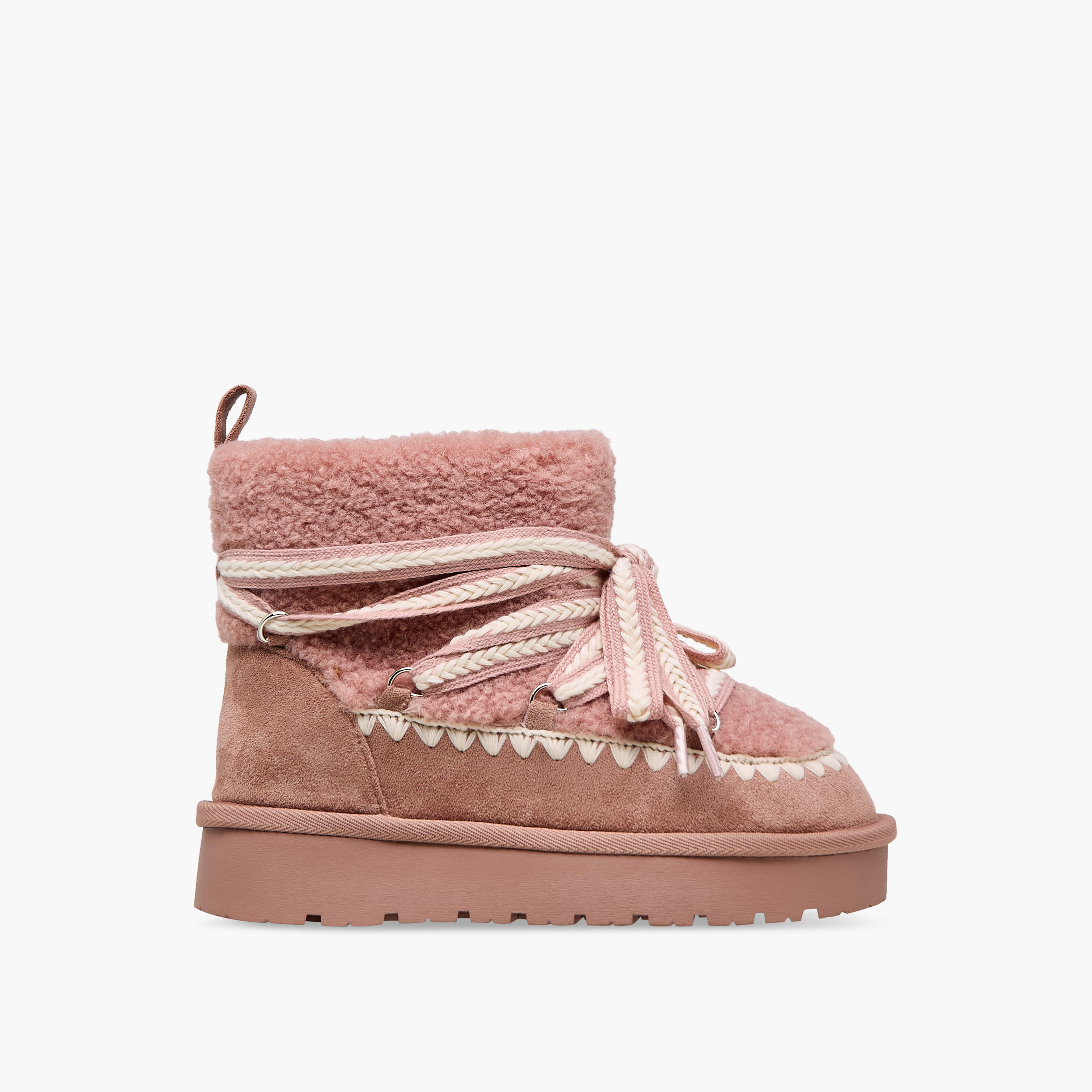 Little Missy Girls' Fur Detail Ankle Boots-girls-shoes-boots-image-3