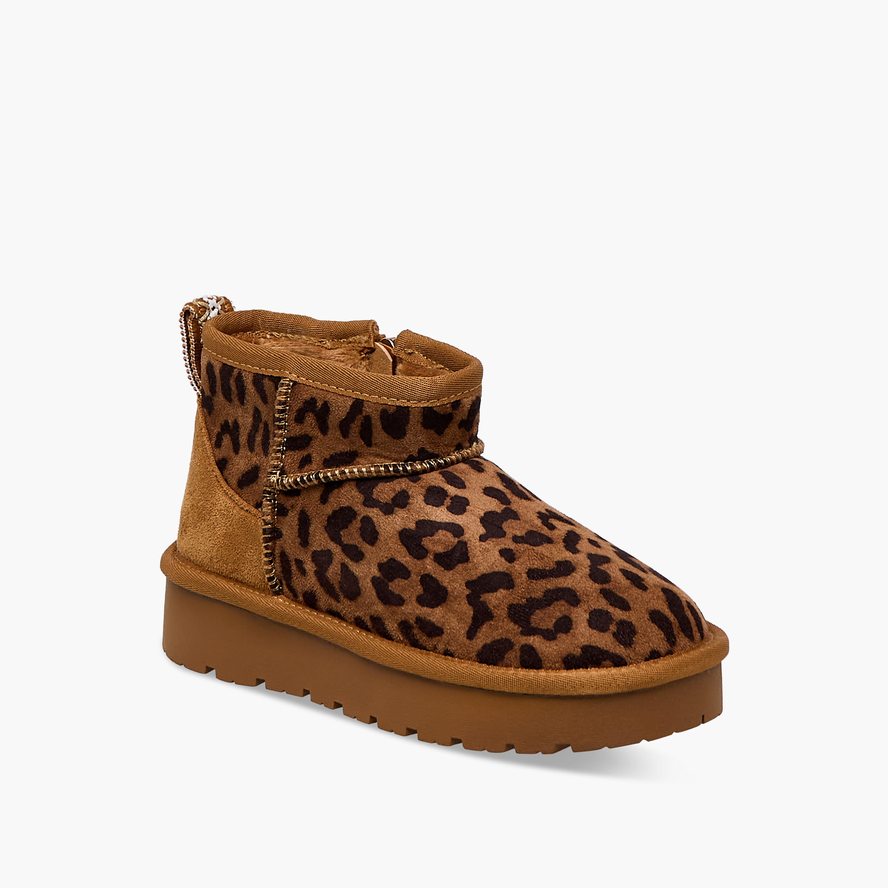 Little Missy Girls Zip Closure Ankle Boots-girls-shoes-boots-image-2