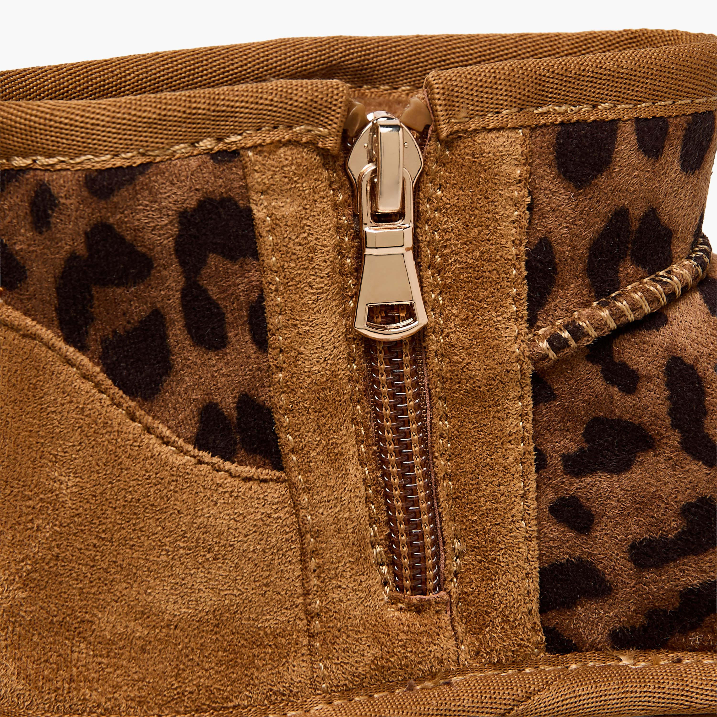 Little Missy Girls Zip Closure Ankle Boots-girls-shoes-boots-image-5