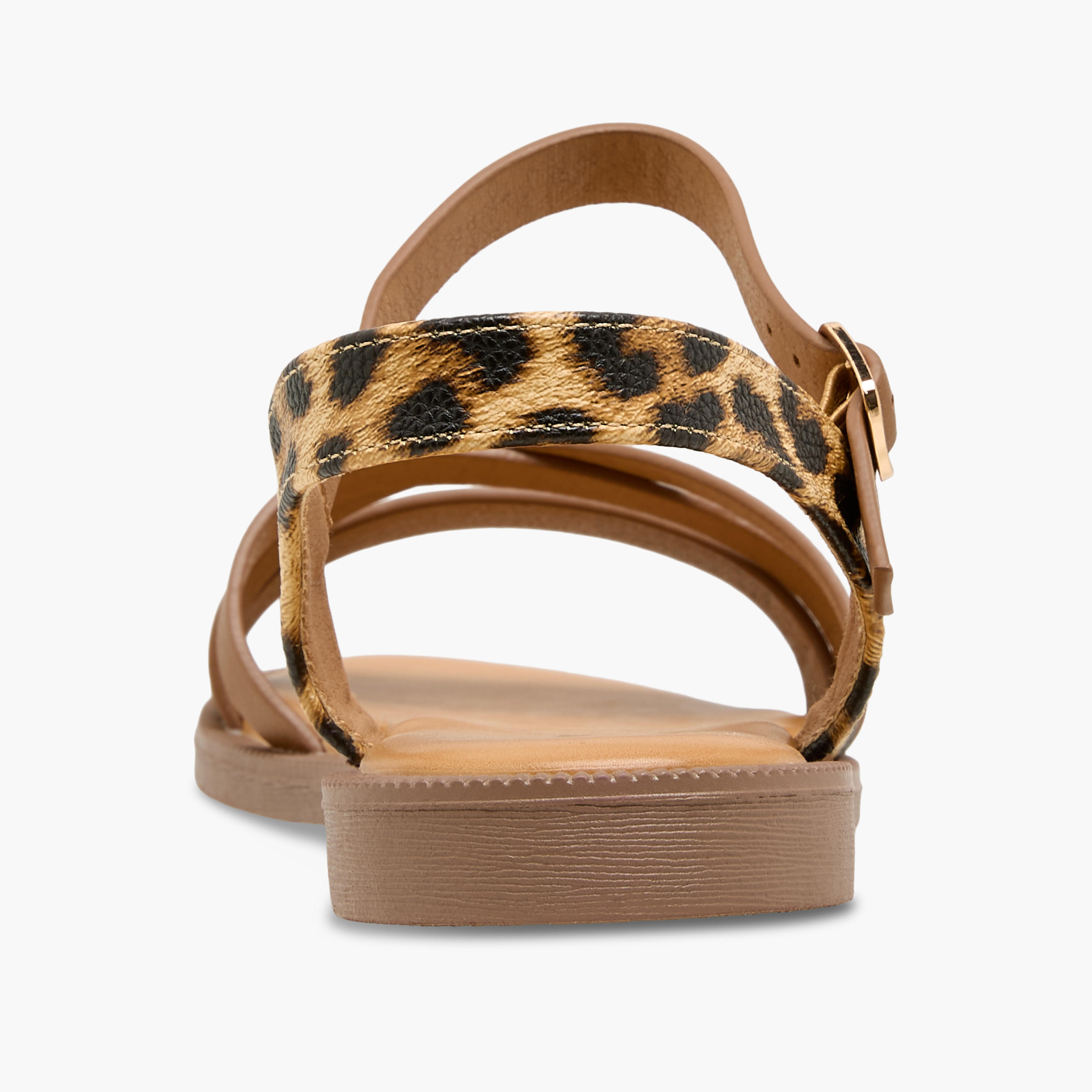 Celeste Women Animal Print Sandals-women-shoes-flats-sandals-image-4