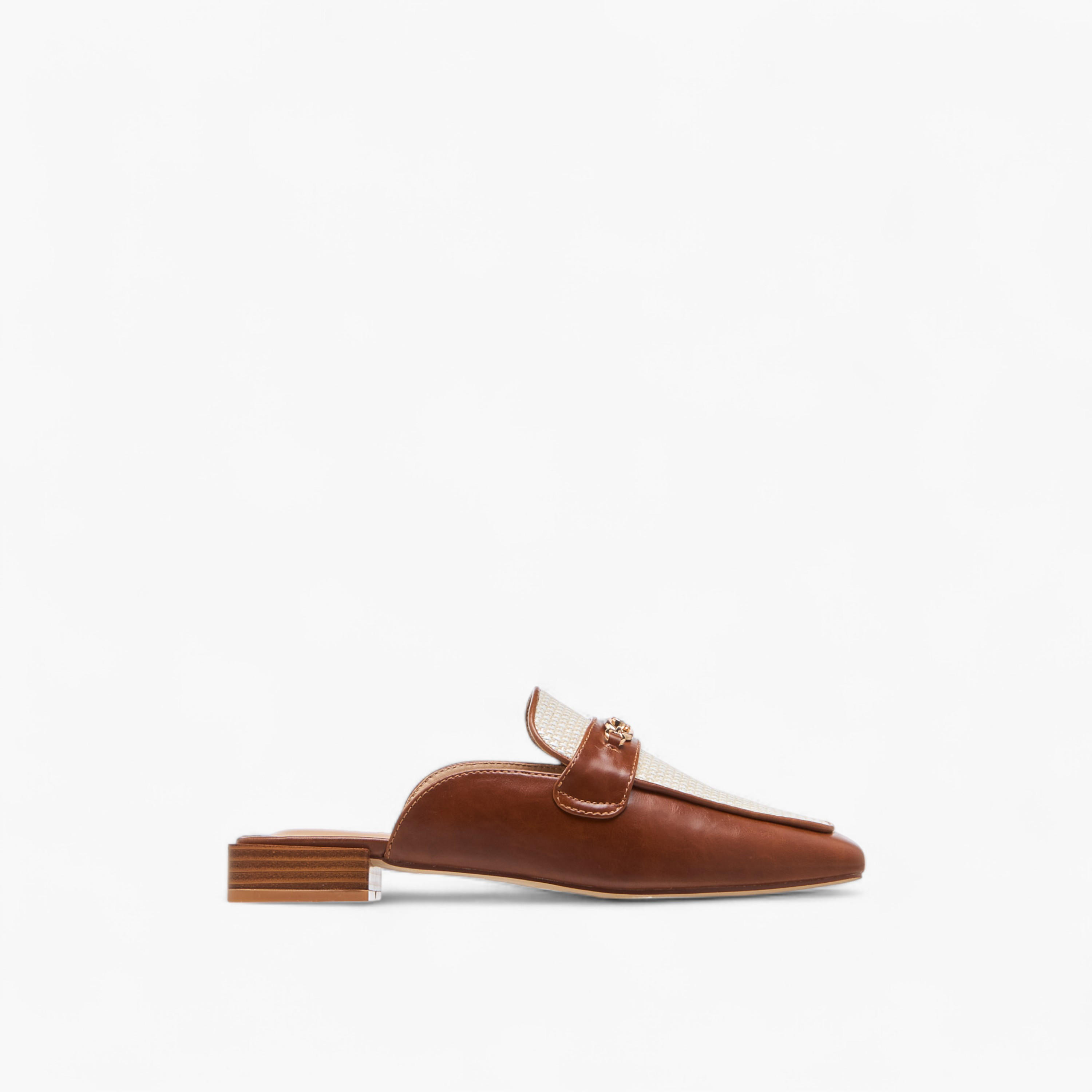 Celeste Women's Textured Slip-On Mules with Metal Accent-women-shoes-flats-mules-image-3