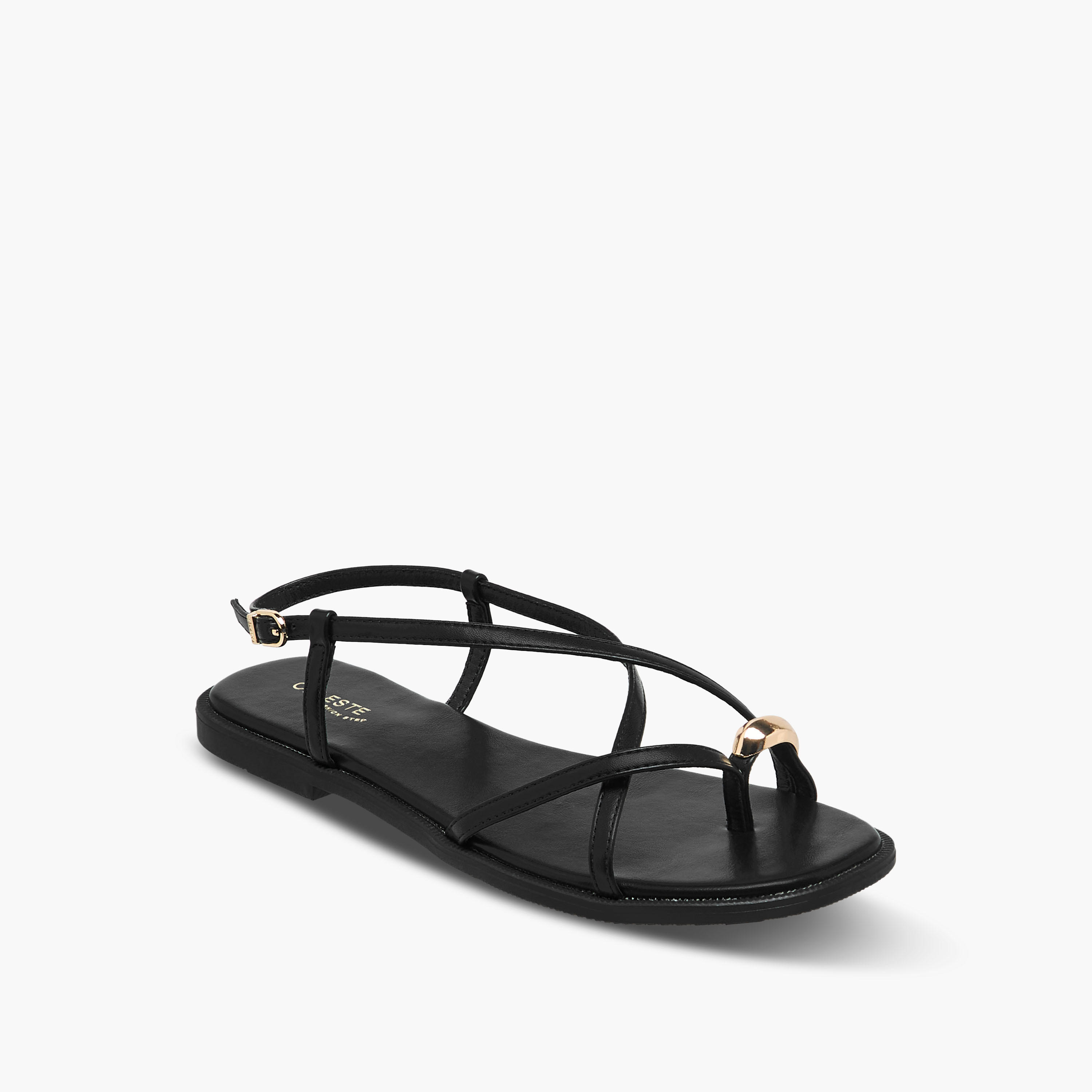 Celeste Women Cross Strap Flat Sandals-women-shoes-flats-sandals-image-2