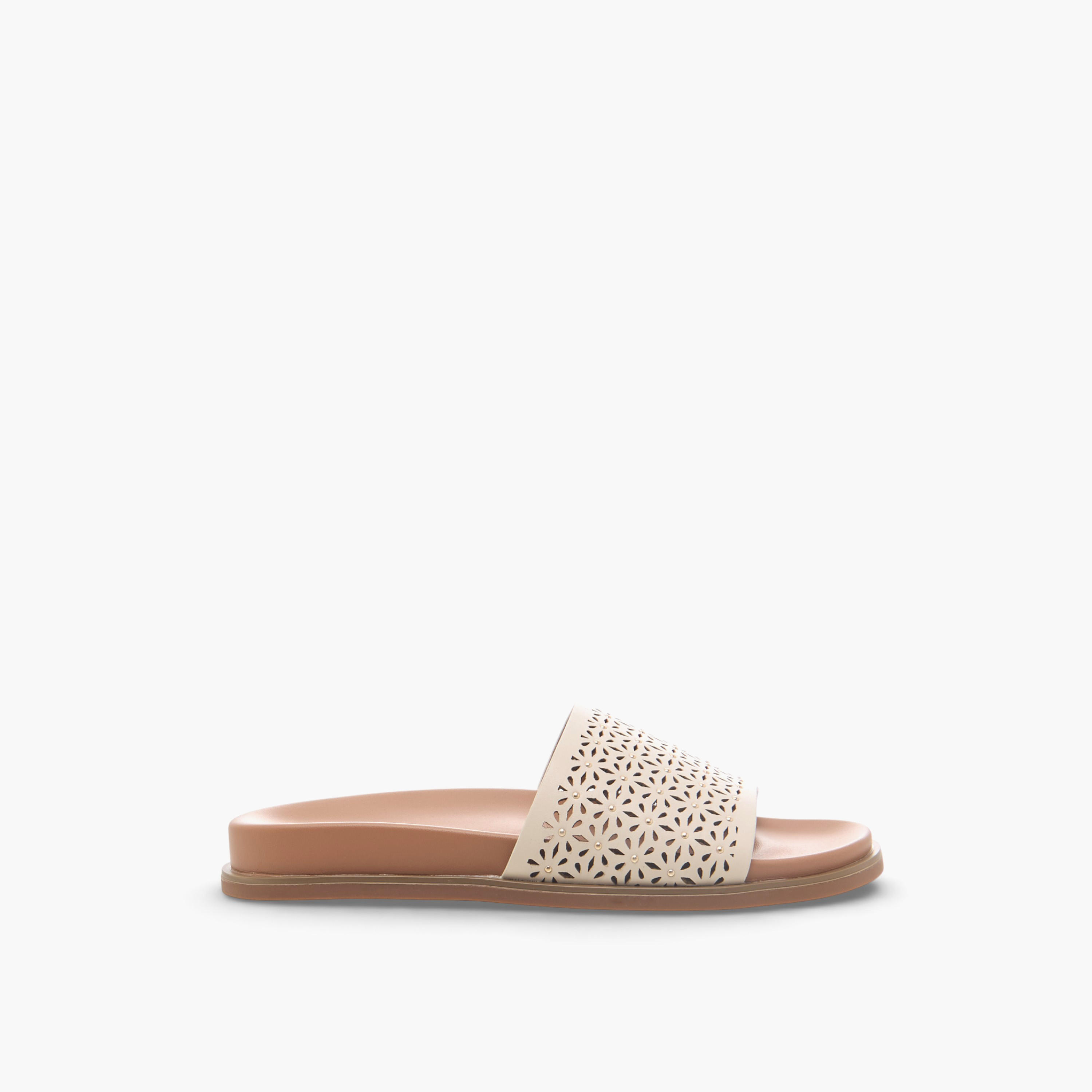 Celeste Women Laser Cut Textured Flat Sandals-women-shoes-flats-sandals-image-3