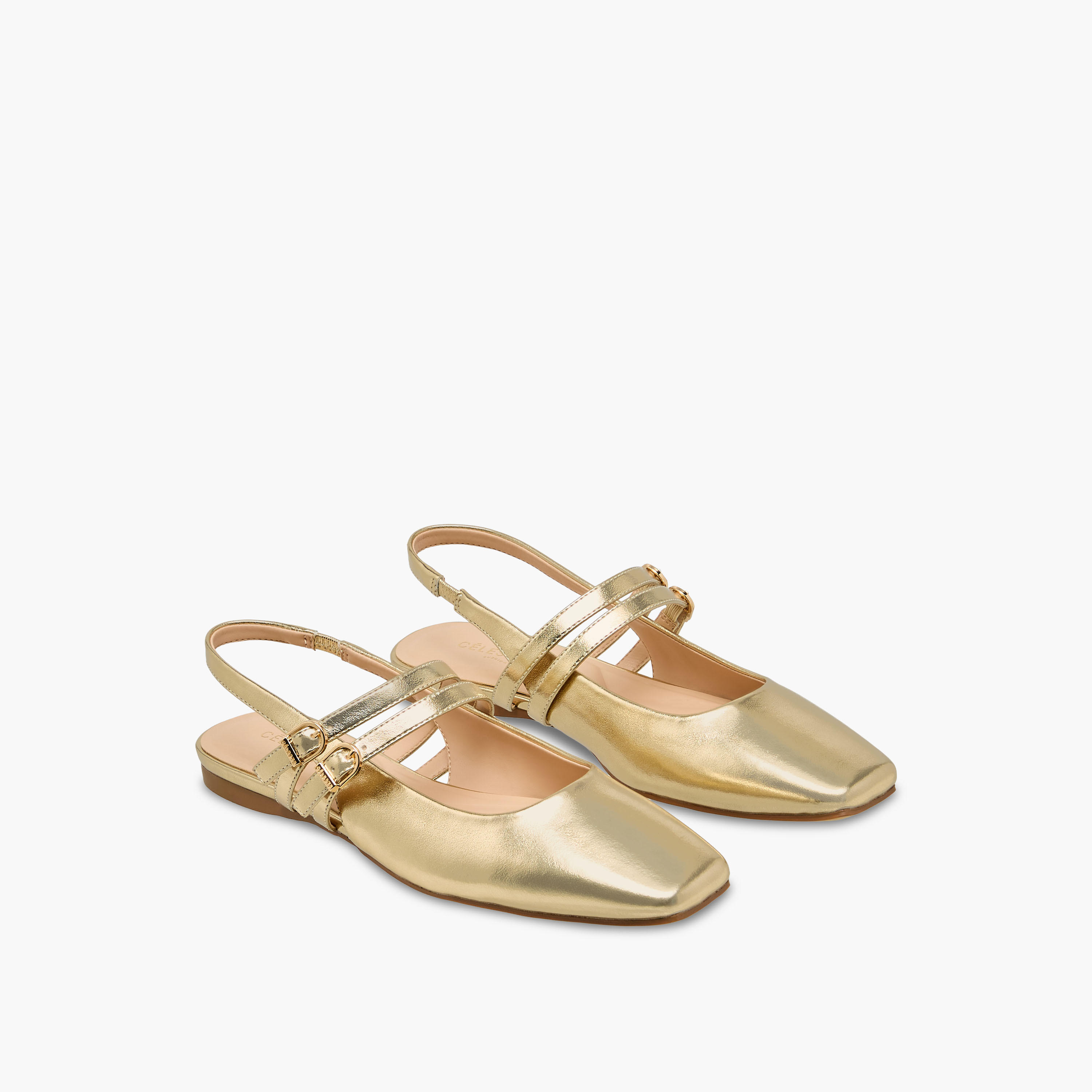 Celeste Women Buckle Accent Strap Sandals-women-shoes-flats-sandals-image-1
