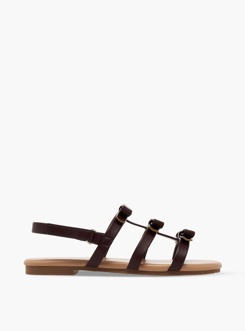 صندل بشريط إغلاق لاصق للبنات من فلورا بيلا-girls-shoes-sandals-image-2