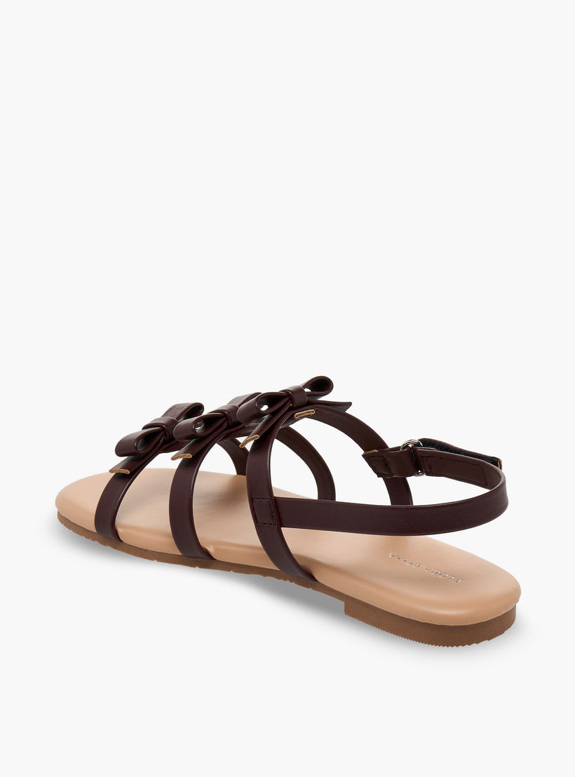 صندل بشريط إغلاق لاصق للبنات من فلورا بيلا-girls-shoes-sandals-image-4