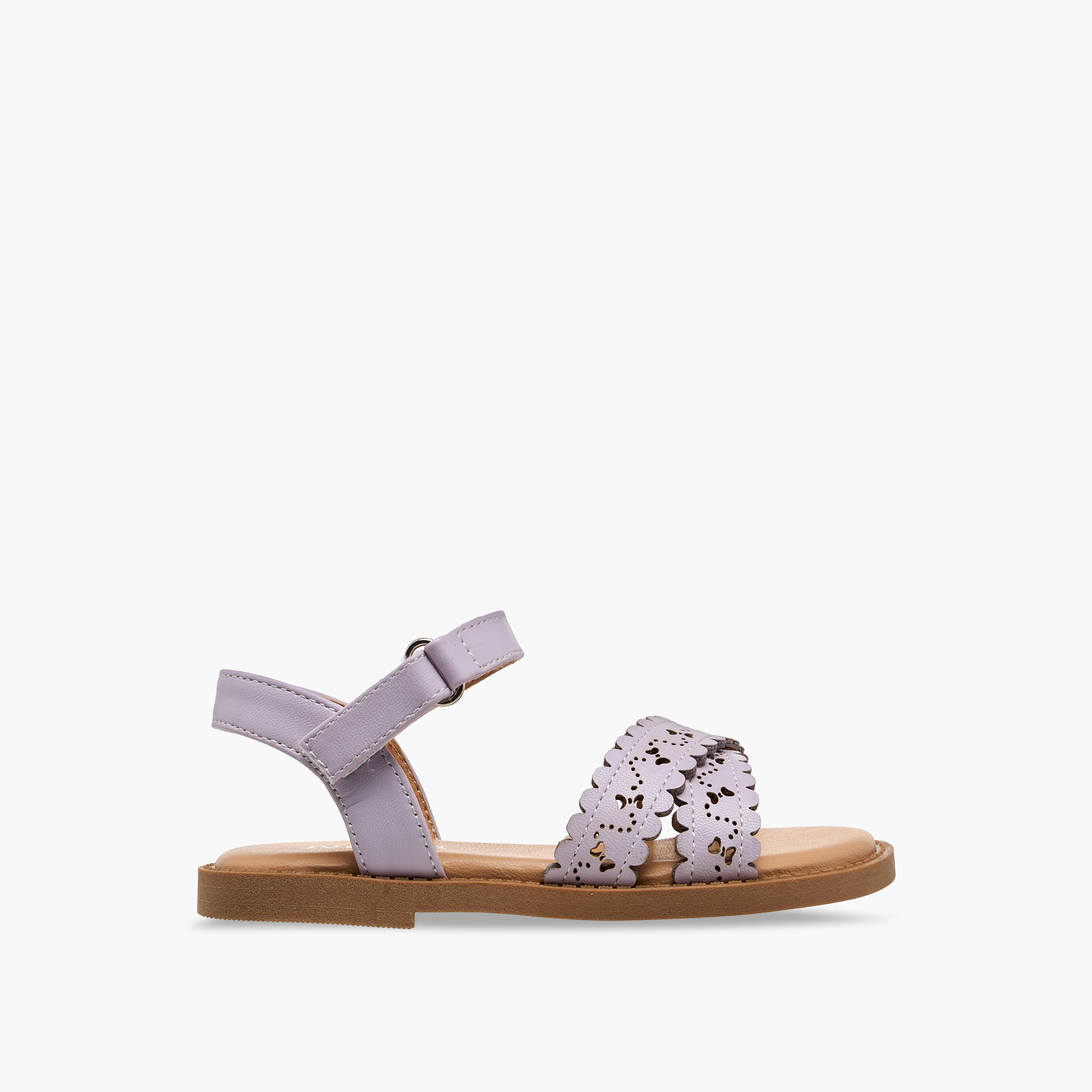 Junior Girls Hook & Loop Strap Sandals-girls-shoes-sandals-image-2