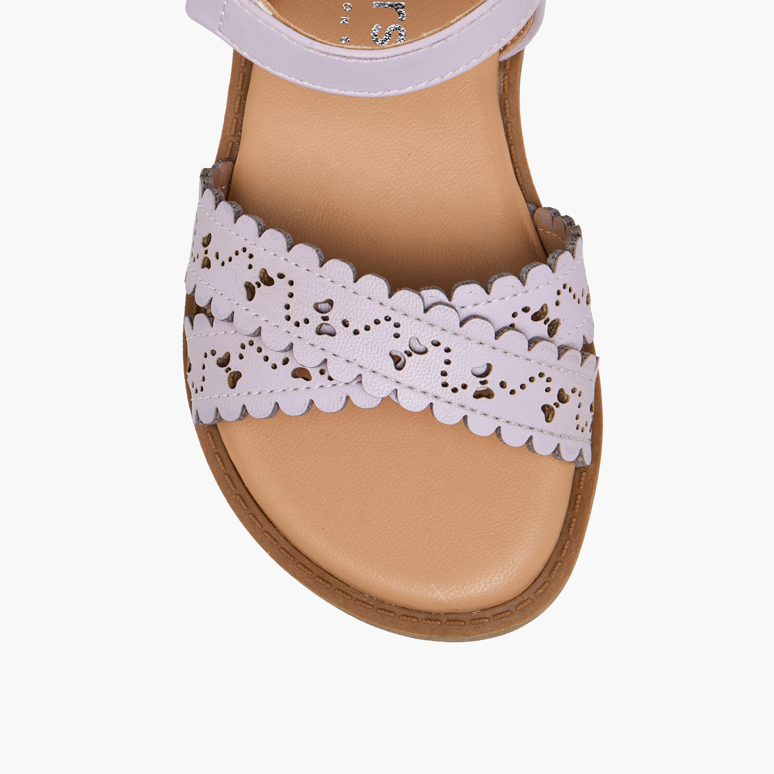 Junior Girls Hook & Loop Strap Sandals-girls-shoes-sandals-image-3