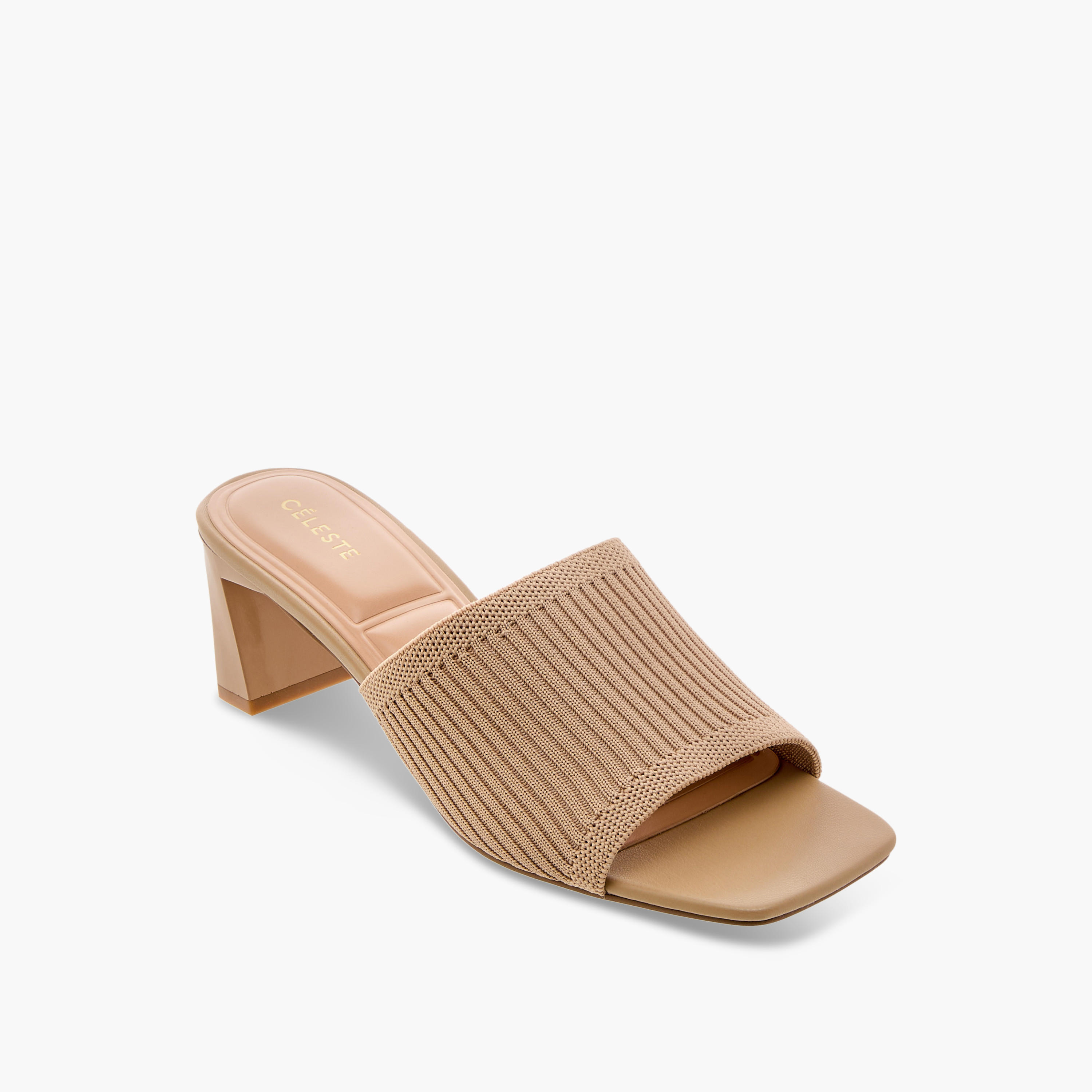 Celeste Women's Textured Slip-On Sandals with Block Heels-women-shoes-sandals-heeled-image-2