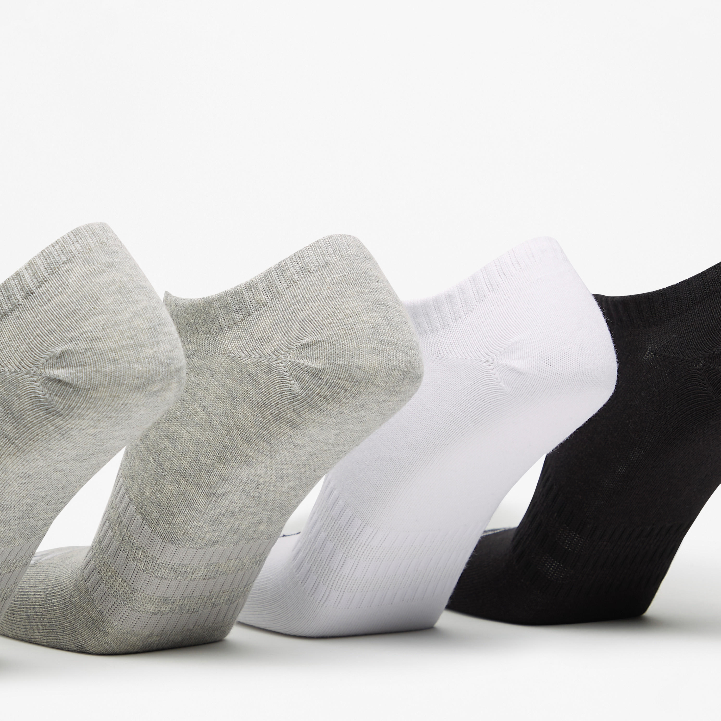 OAKLAN Logo Print Ankle Length Sports Socks - Set of 5-men-socks-image-4