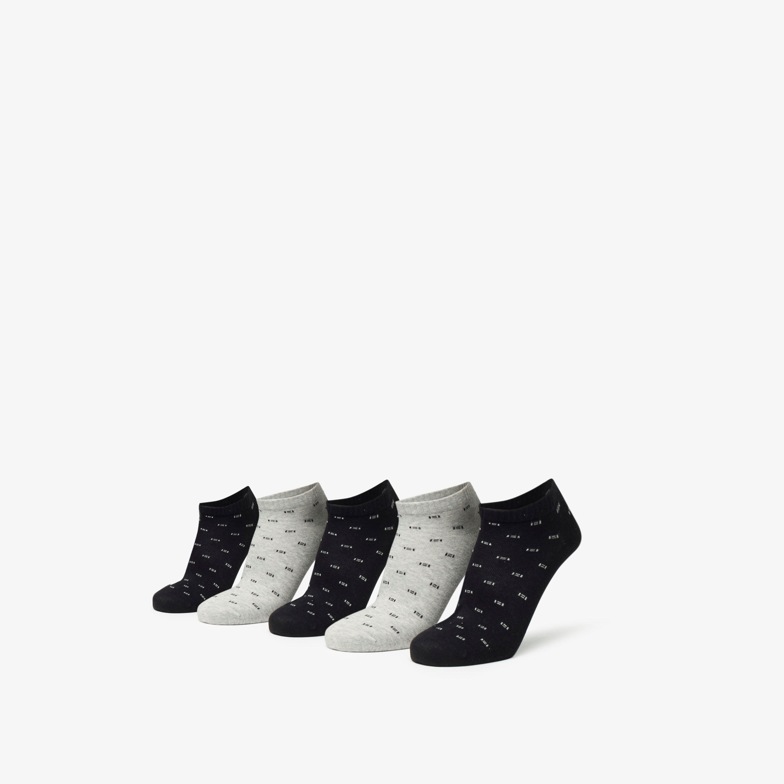 Duchini Printed Ankle Length Socks - Set of 5-men-socks-image-1