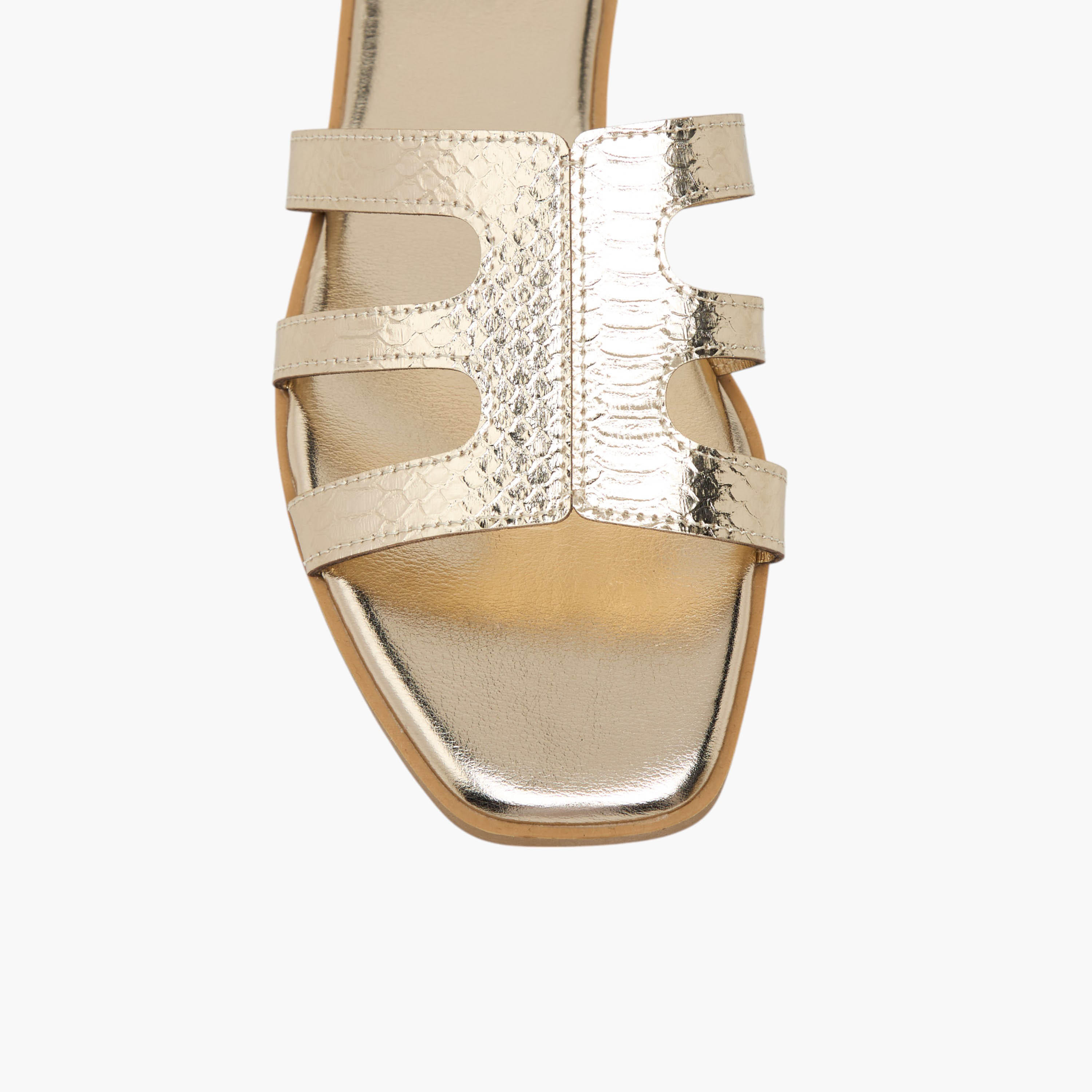 Celeste Women's Textured Cut-Out Detail Slip-On Flat Sandals-women-shoes-flats-sandals-image-4