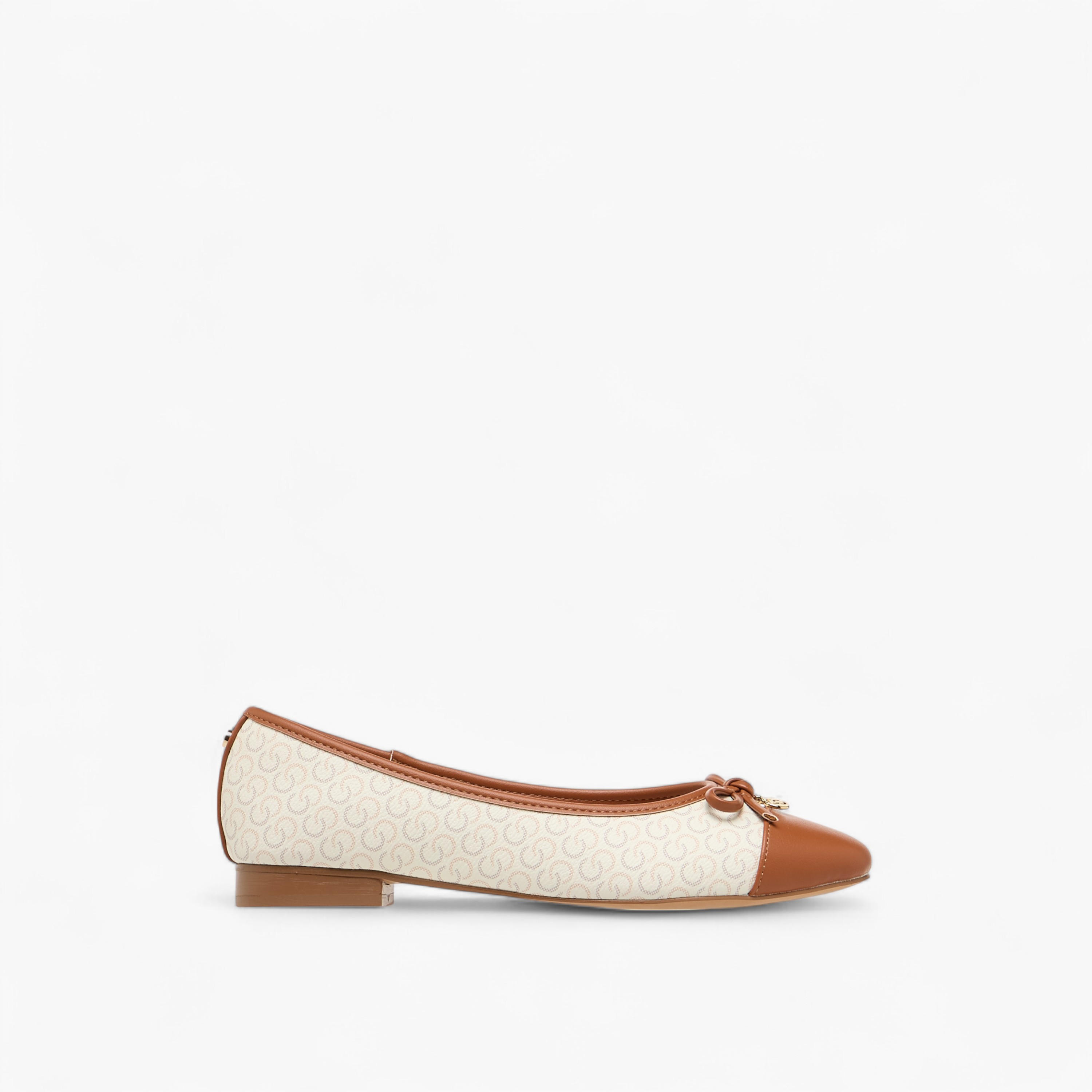 Celeste Women's Monogram Print Slip-On Ballerina Shoes-women-shoes-ballerinas-image-3