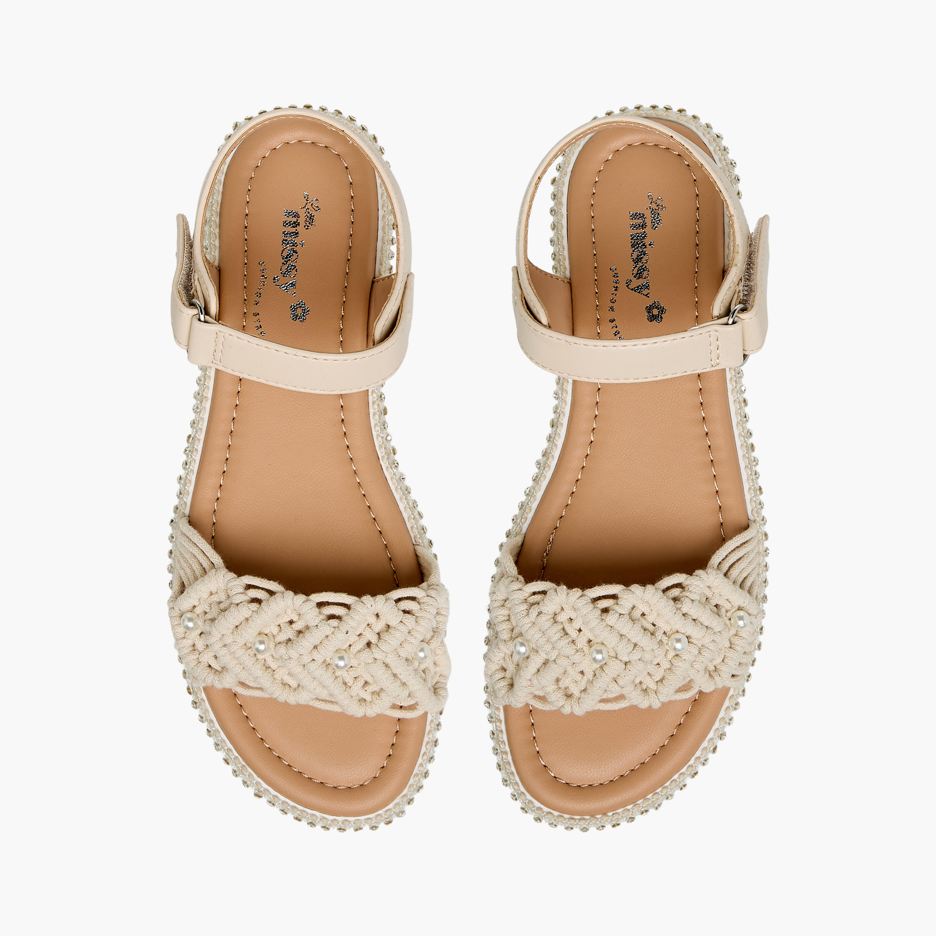Little Missy Girls Hook and Loop Sandals-girls-shoes-sandals-image-1