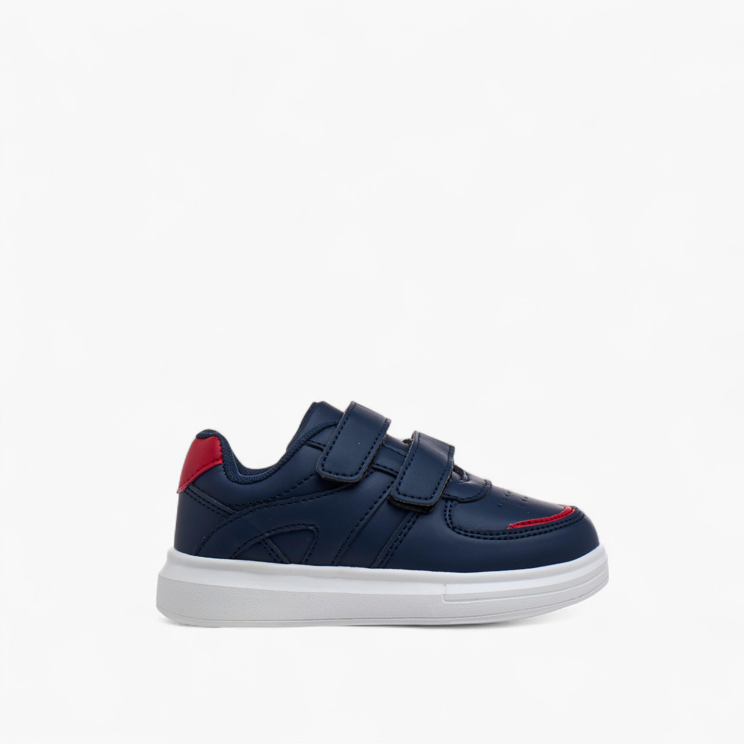 LBL by Shoexpress Panelled Sneakers with Hook and Loop Closure-girls-shoes-sneakers-image-3