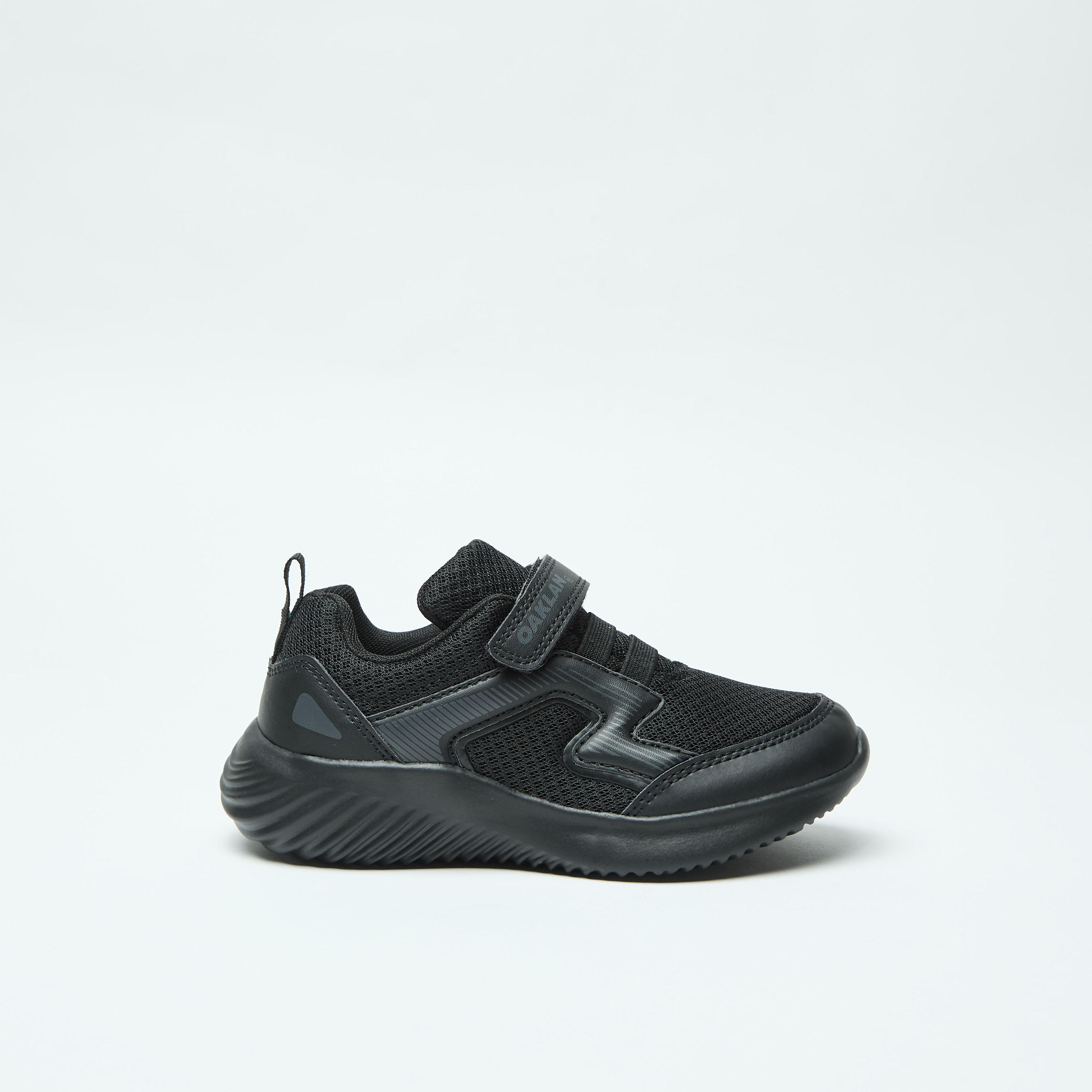 Oaklan by Shoexpress Textured Sneakers with Hook and Loop Closure-girls-shoes-sports-image-3