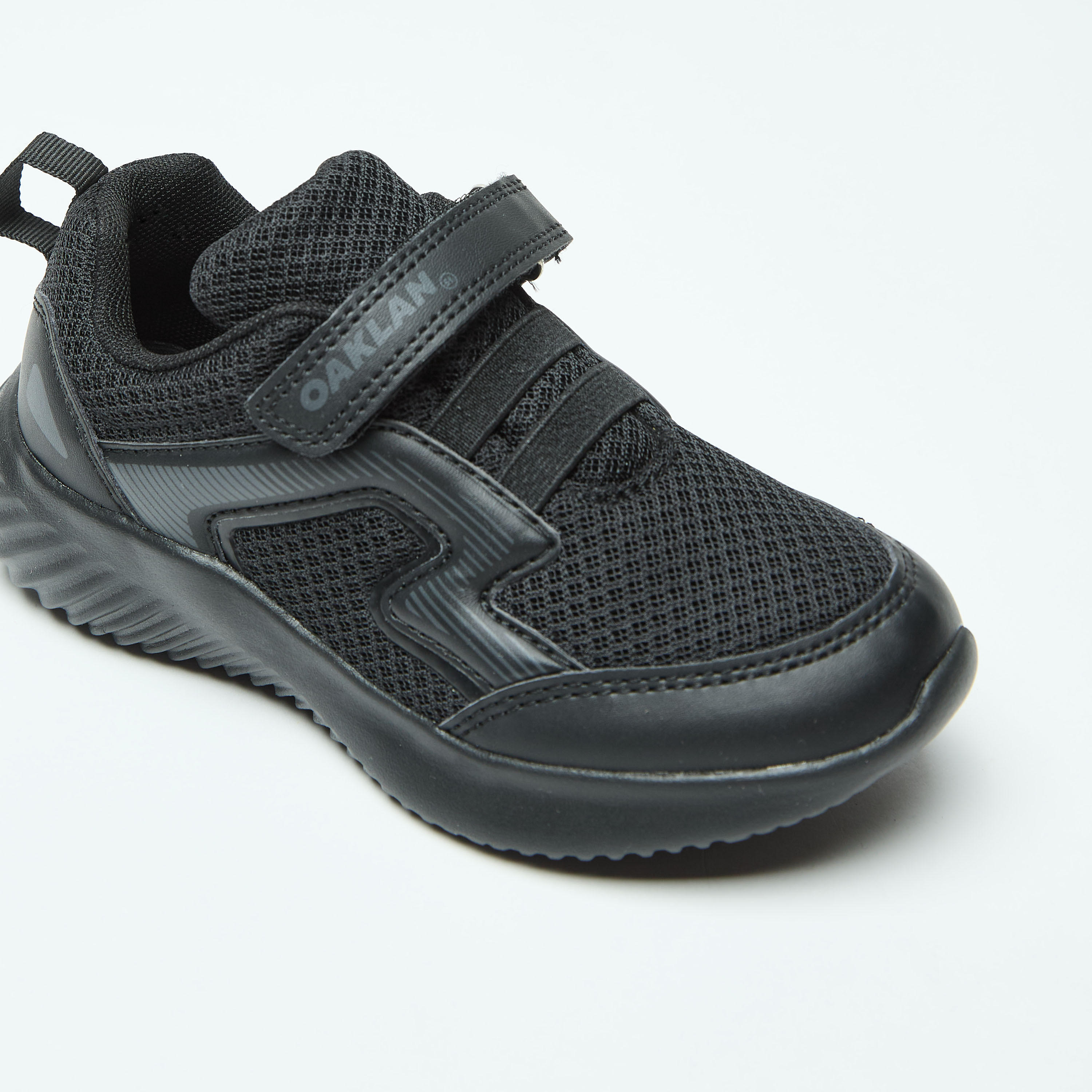 Oaklan by Shoexpress Textured Sneakers with Hook and Loop Closure-girls-shoes-sports-image-5