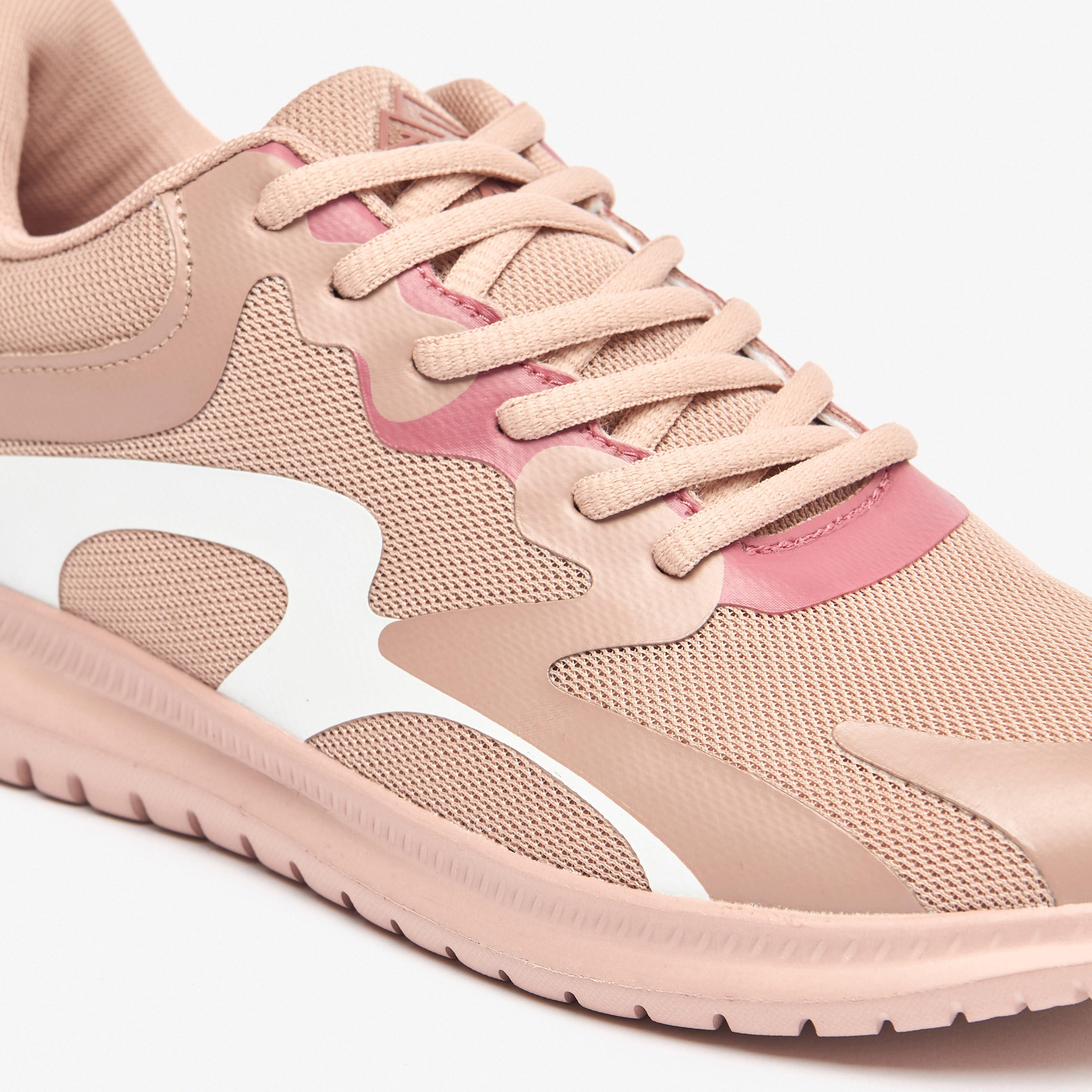 Oaklan by Shoexpress Panelled Lace-Up Sports Shoes with Pull Tabs-women-shoes-sneakers-image-5