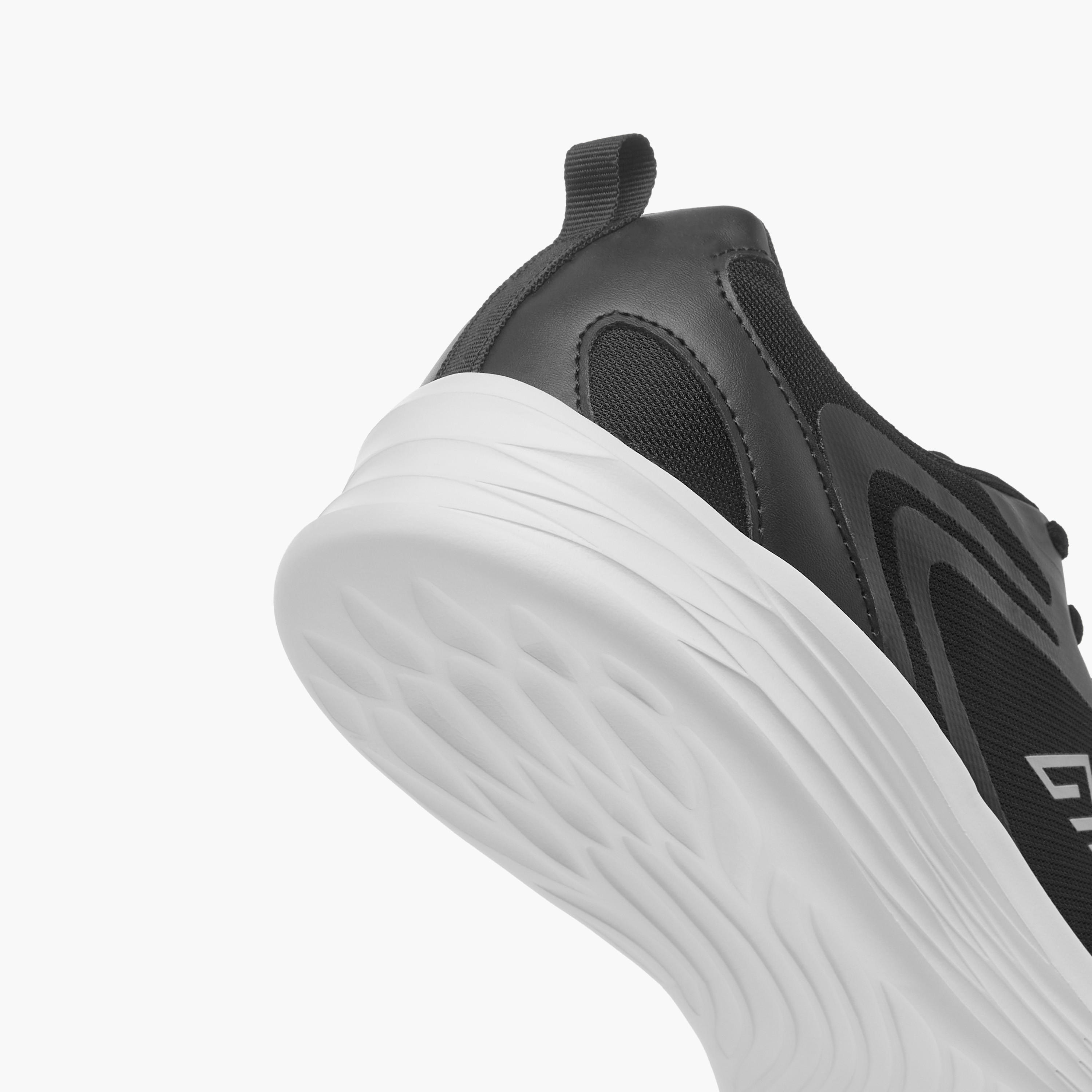 Oaklan by Shoexpress Logo Detail Lace-Up Sports Shoes-sports-men-shoes-image-5
