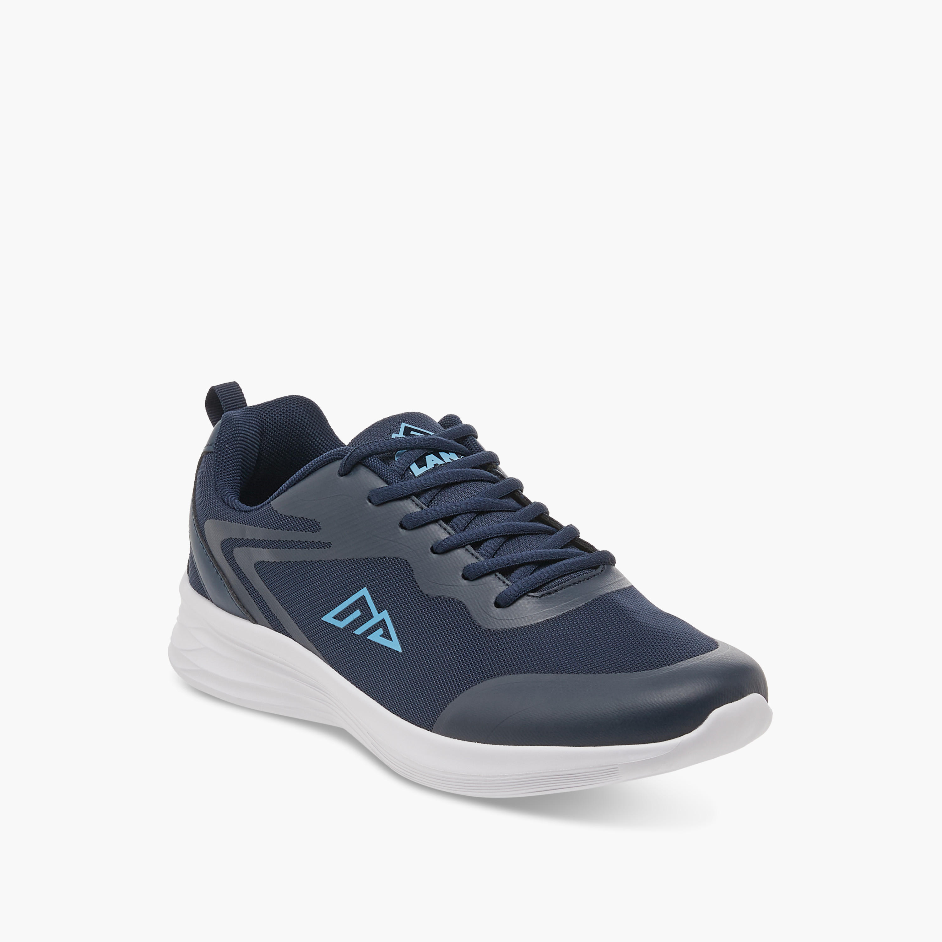 Oaklan by Shoexpress Logo Detail Lace-Up Sports Shoes-sports-men-shoes-image-2