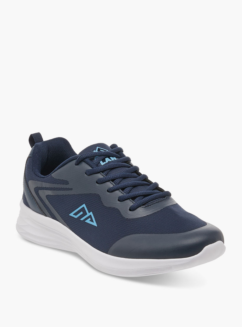 Oaklan by Shoexpress Logo Detail Lace-Up Sports Shoes-sports-men-shoes-image-2