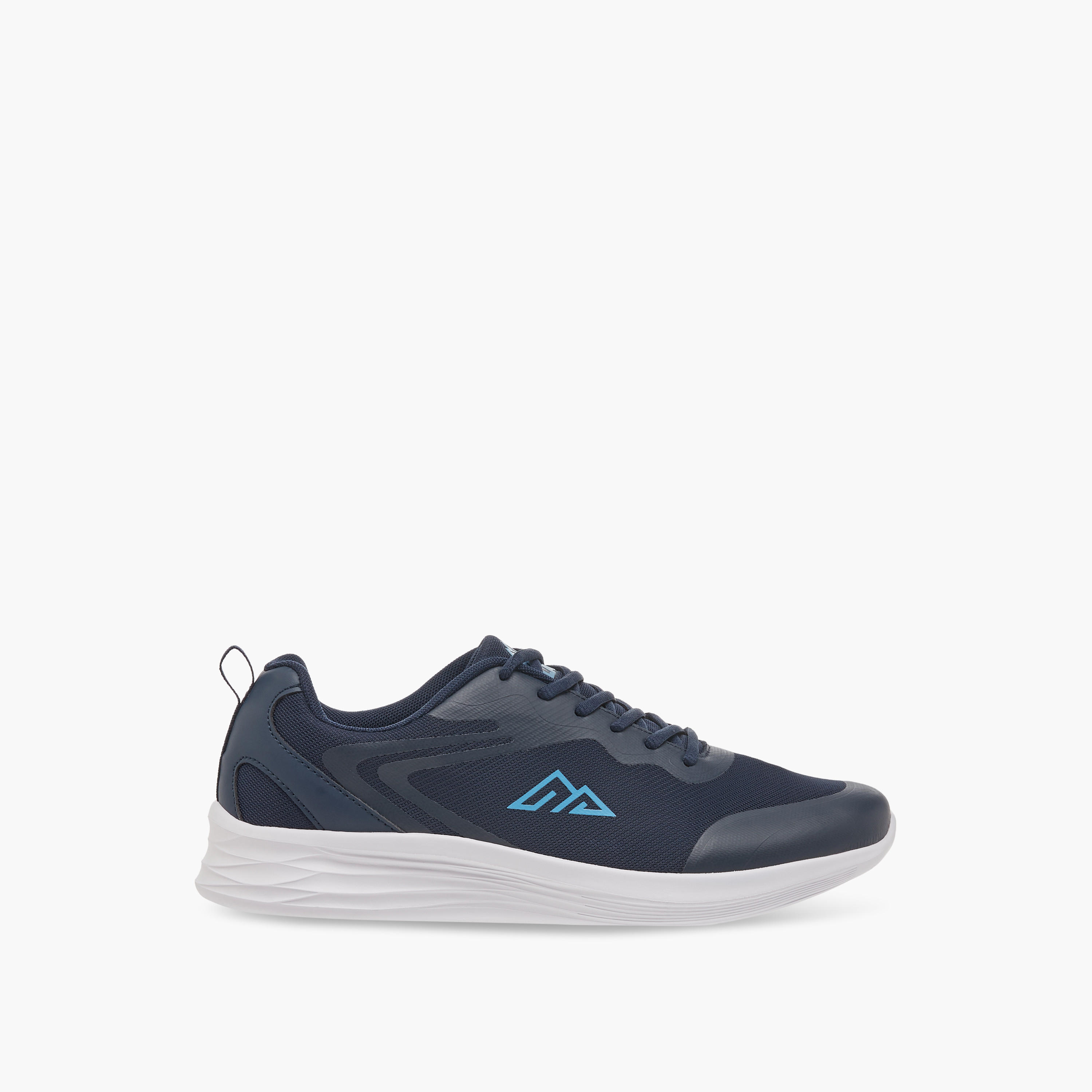 Oaklan by Shoexpress Logo Detail Lace-Up Sports Shoes-sports-men-shoes-image-3