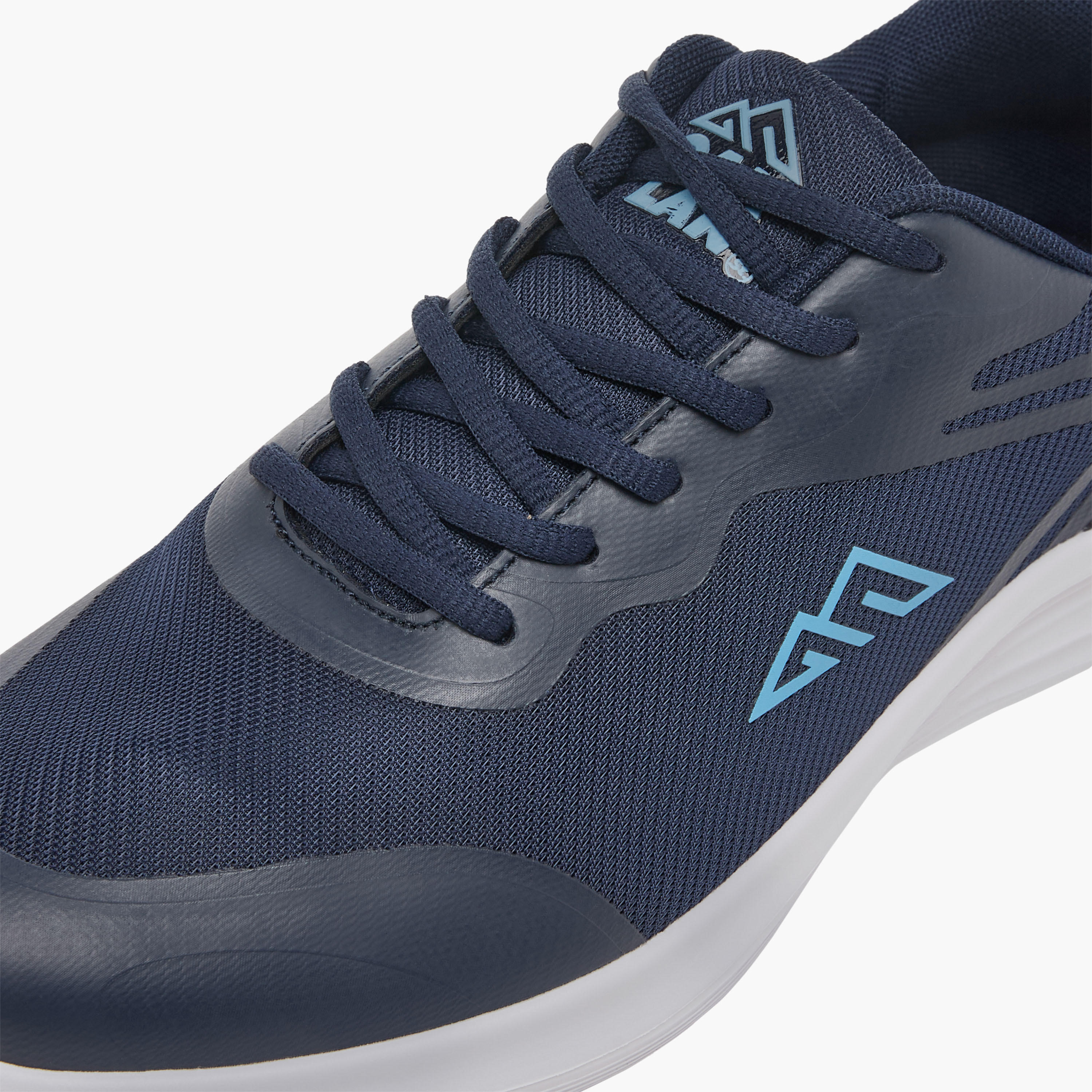 Oaklan by Shoexpress Logo Detail Lace-Up Sports Shoes-sports-men-shoes-image-4