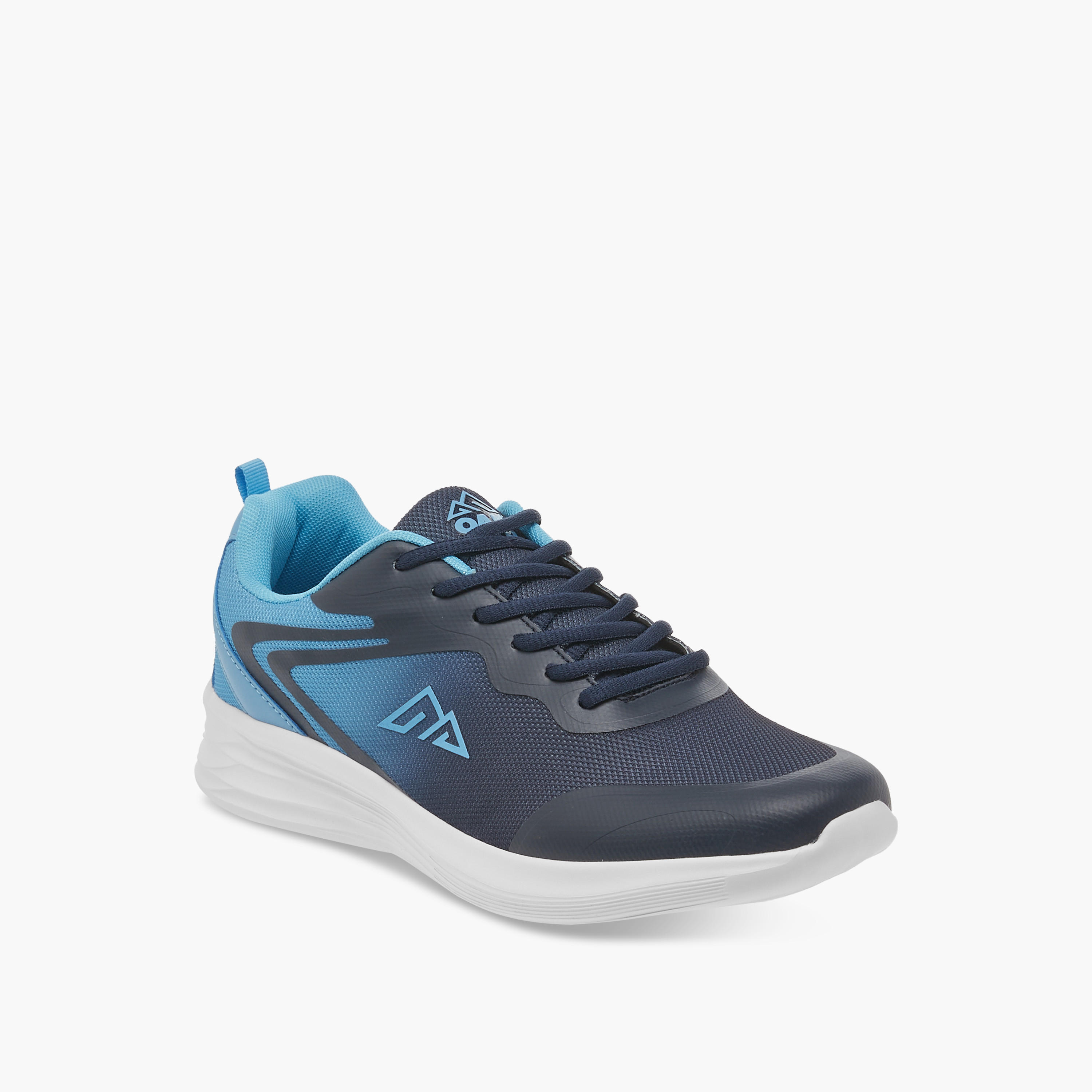 Oaklan by Shoexpress Logo Detail Lace-Up Sports Shoes-sports-men-shoes-image-2