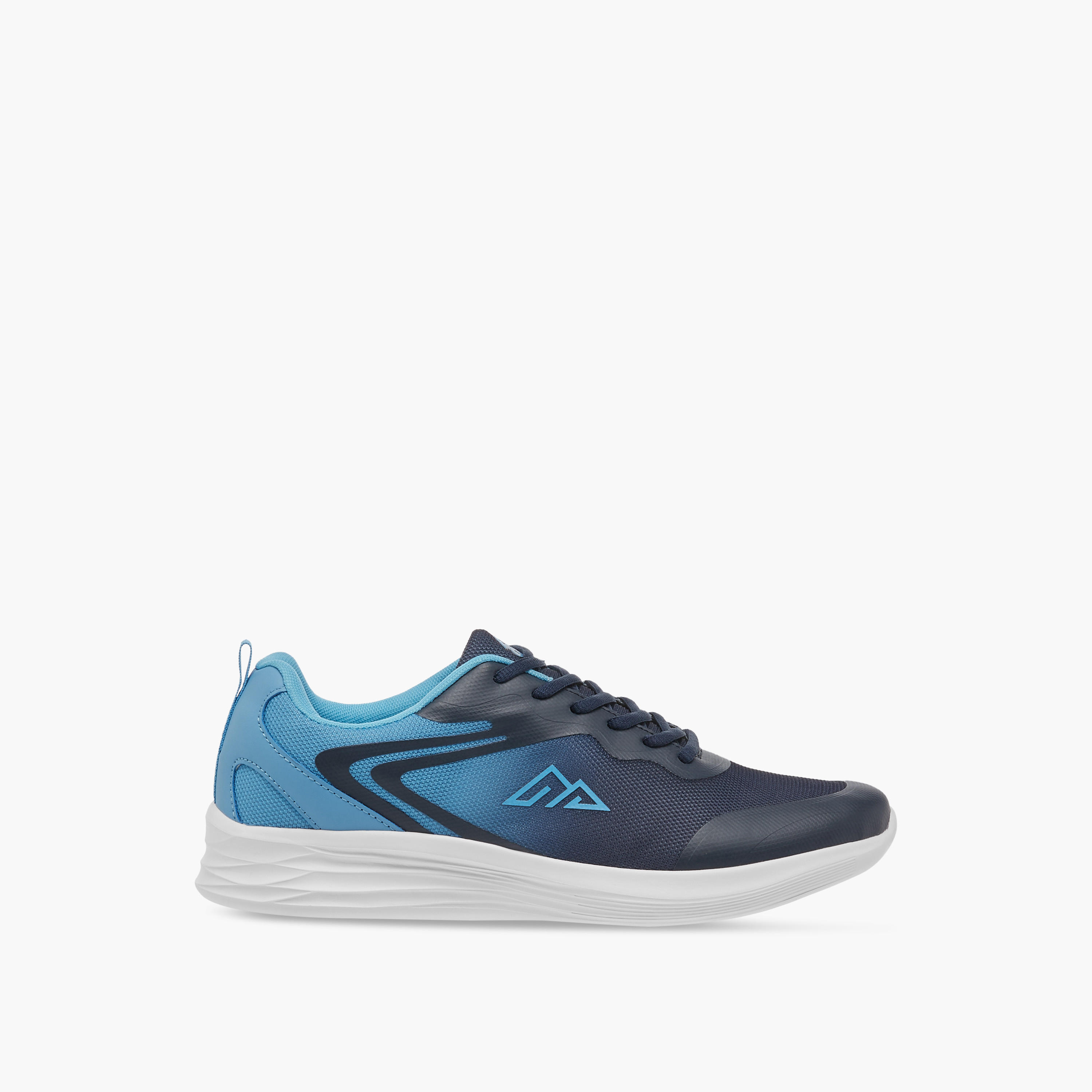 Oaklan by Shoexpress Logo Detail Lace-Up Sports Shoes-sports-men-shoes-image-3