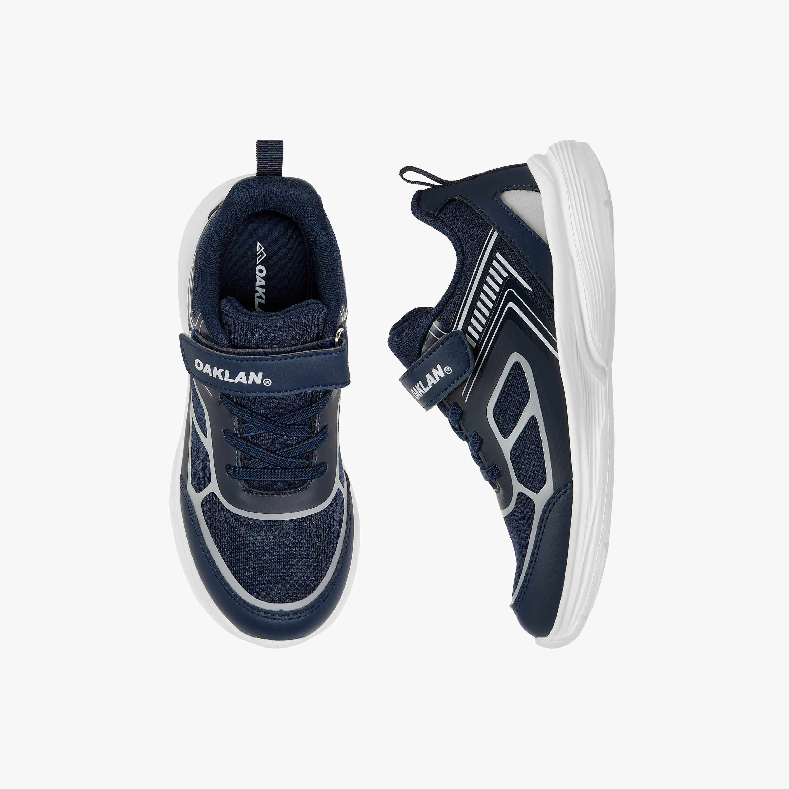 Oaklan By Shoexpress Boys Hook & Loop Breathable Shoes-boys-shoes-sports-image-1