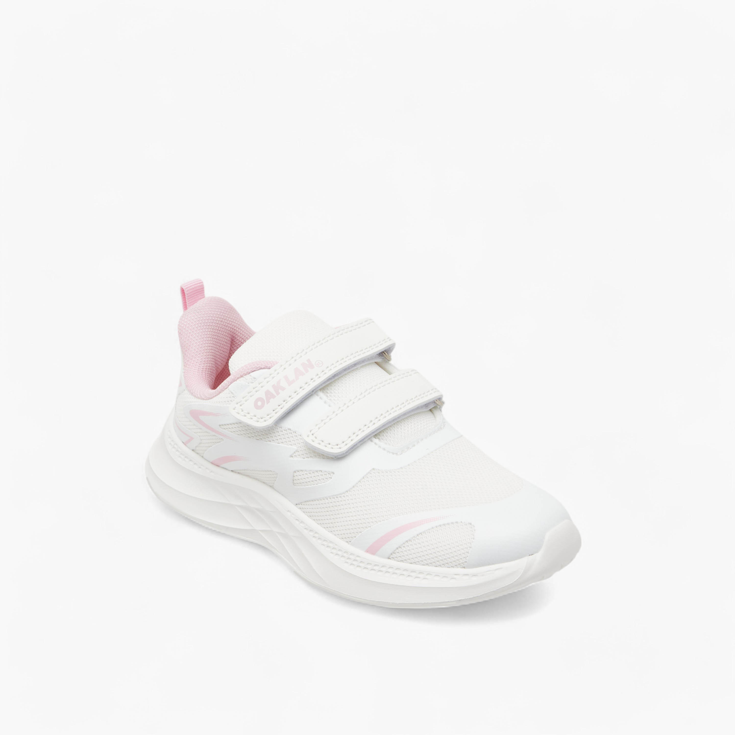 Oaklan by Shoexpress Pull Tab Detail Sports Shoes with Hook and Loop Closure-girls-shoes-sports-image-2