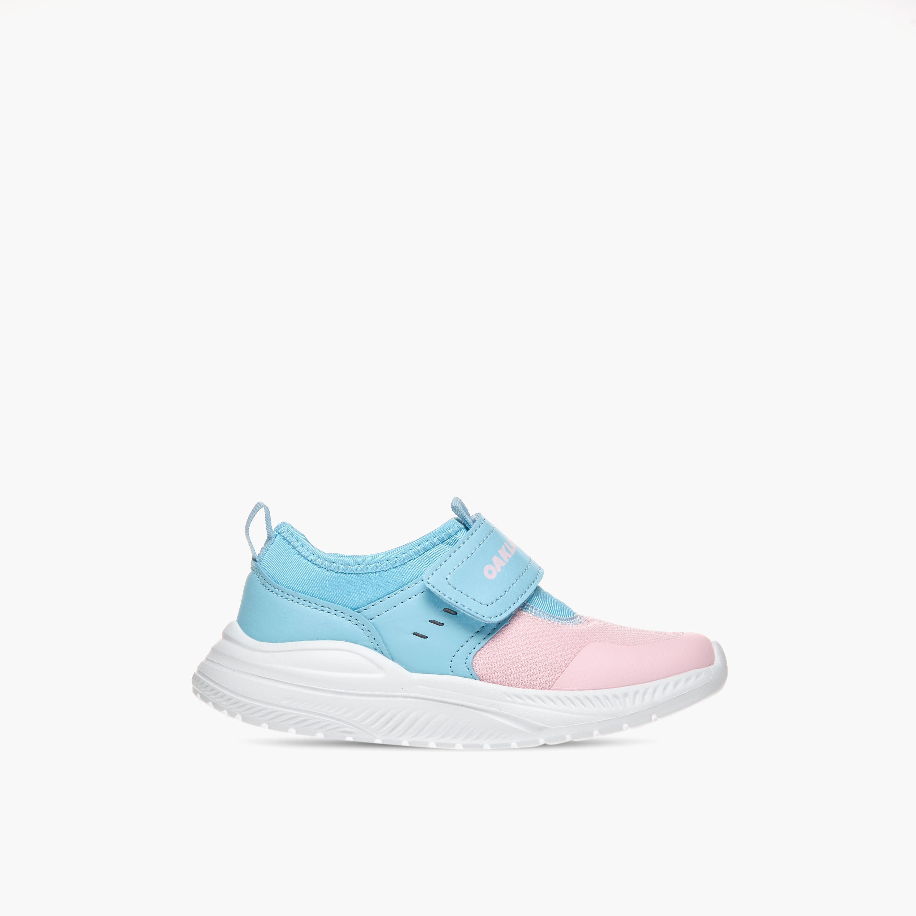 Oaklan by Shoexpress Panelled Sports Shoes with Hook and Loop Closure-girls-shoes-sneakers-image-3