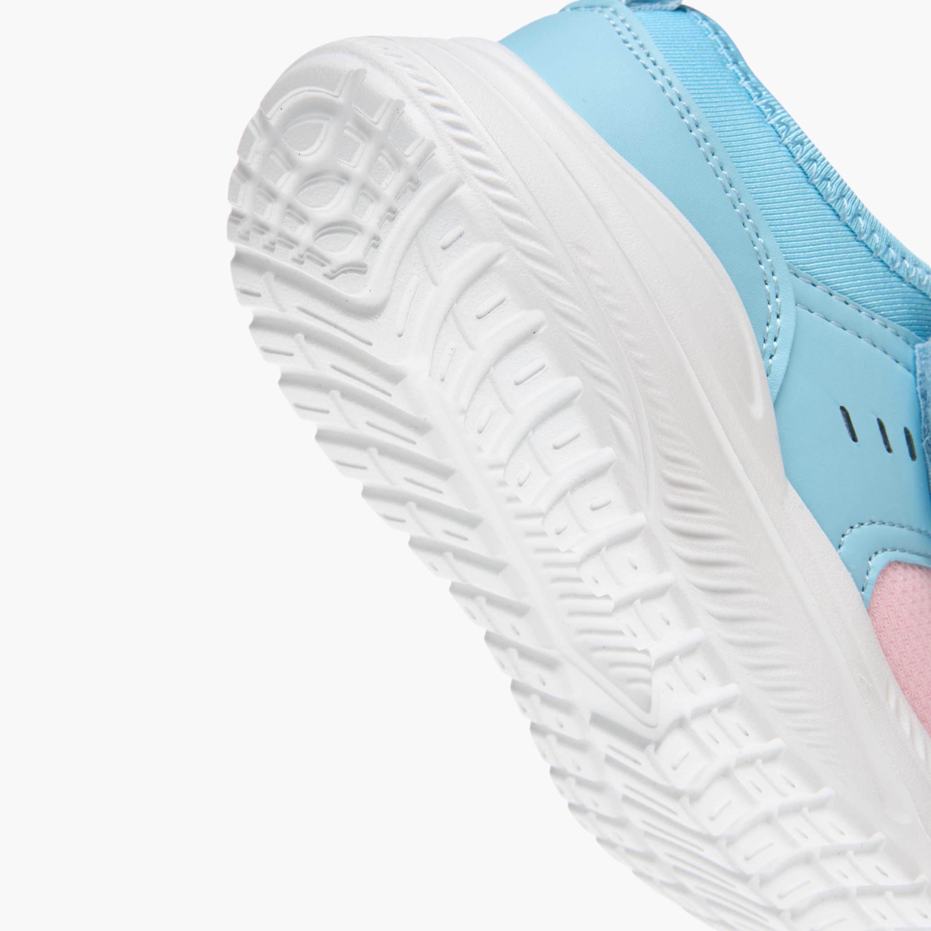 Oaklan by Shoexpress Panelled Sports Shoes with Hook and Loop Closure-girls-shoes-sneakers-image-5