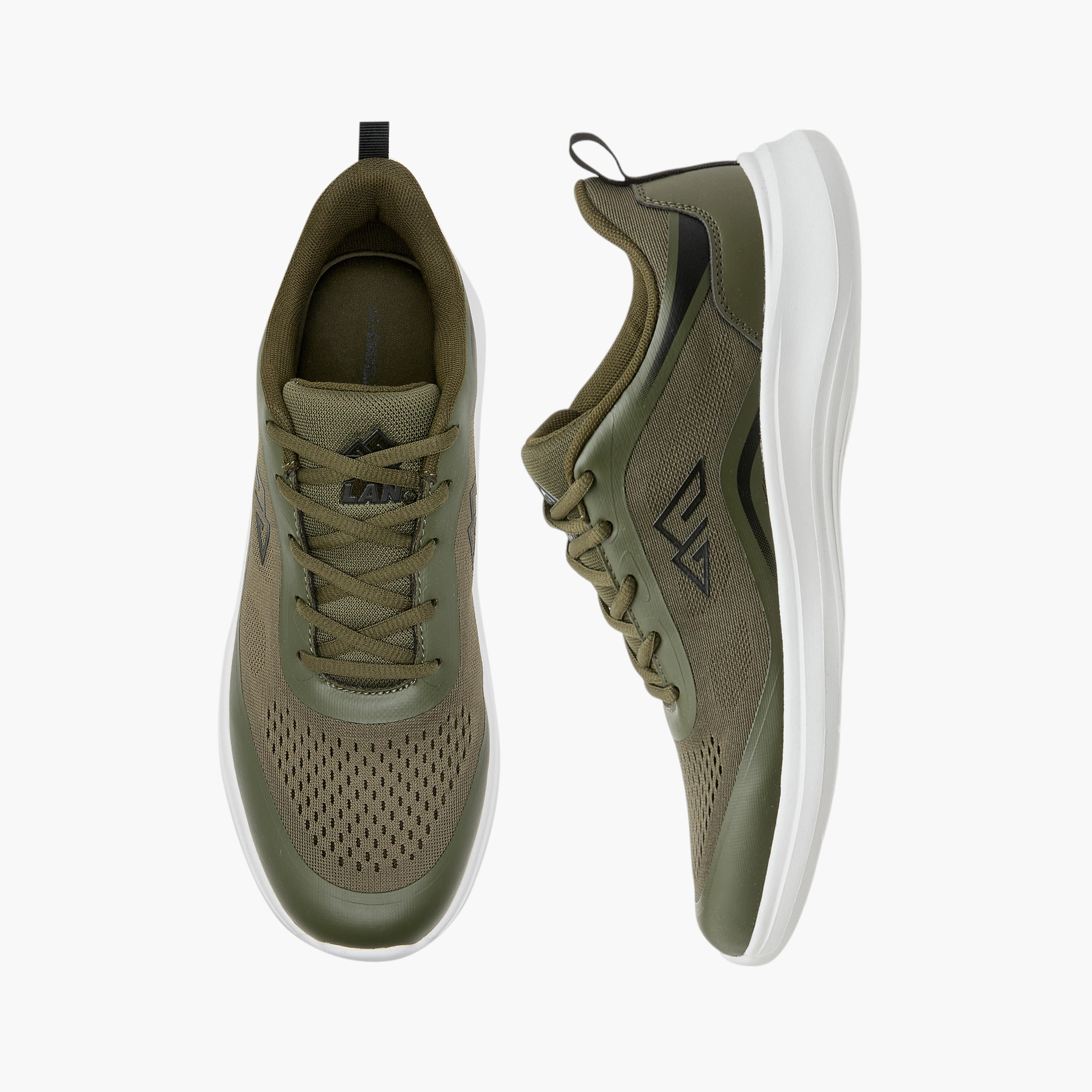 Oaklan by Shoexpress Textured Sports Shoes with Lace-Up Closure-sports-men-shoes-image-1