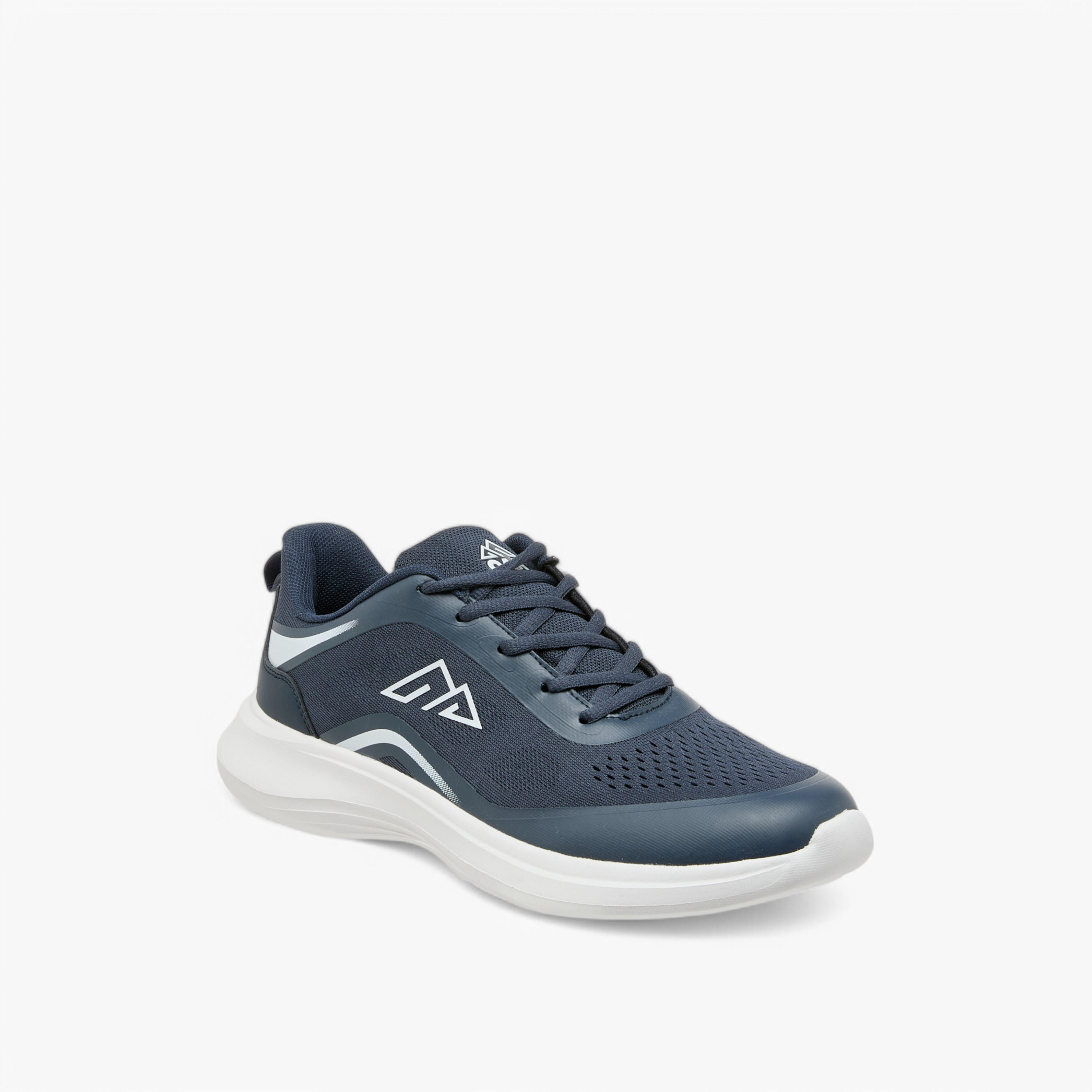Oaklan by Shoexpress Textured Sports Shoes with Lace-Up Closure-sports-men-shoes-image-2