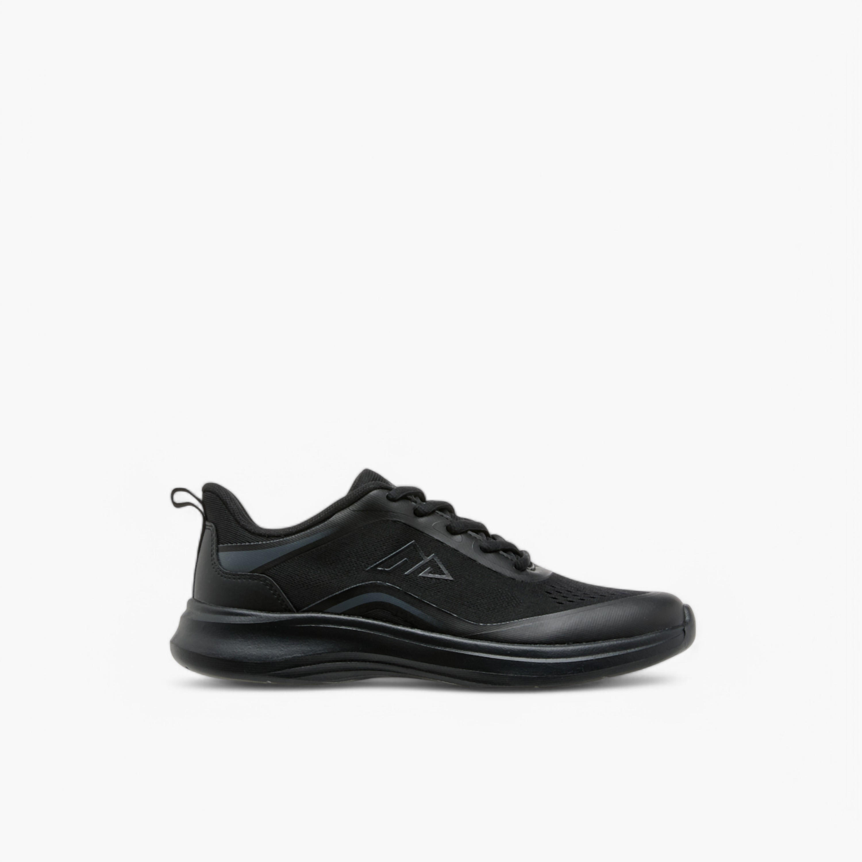 Oaklan by Shoexpress Textured Sports Shoes with Lace-Up Closure and Pull-Tab-women-shoes-sneakers-image-3