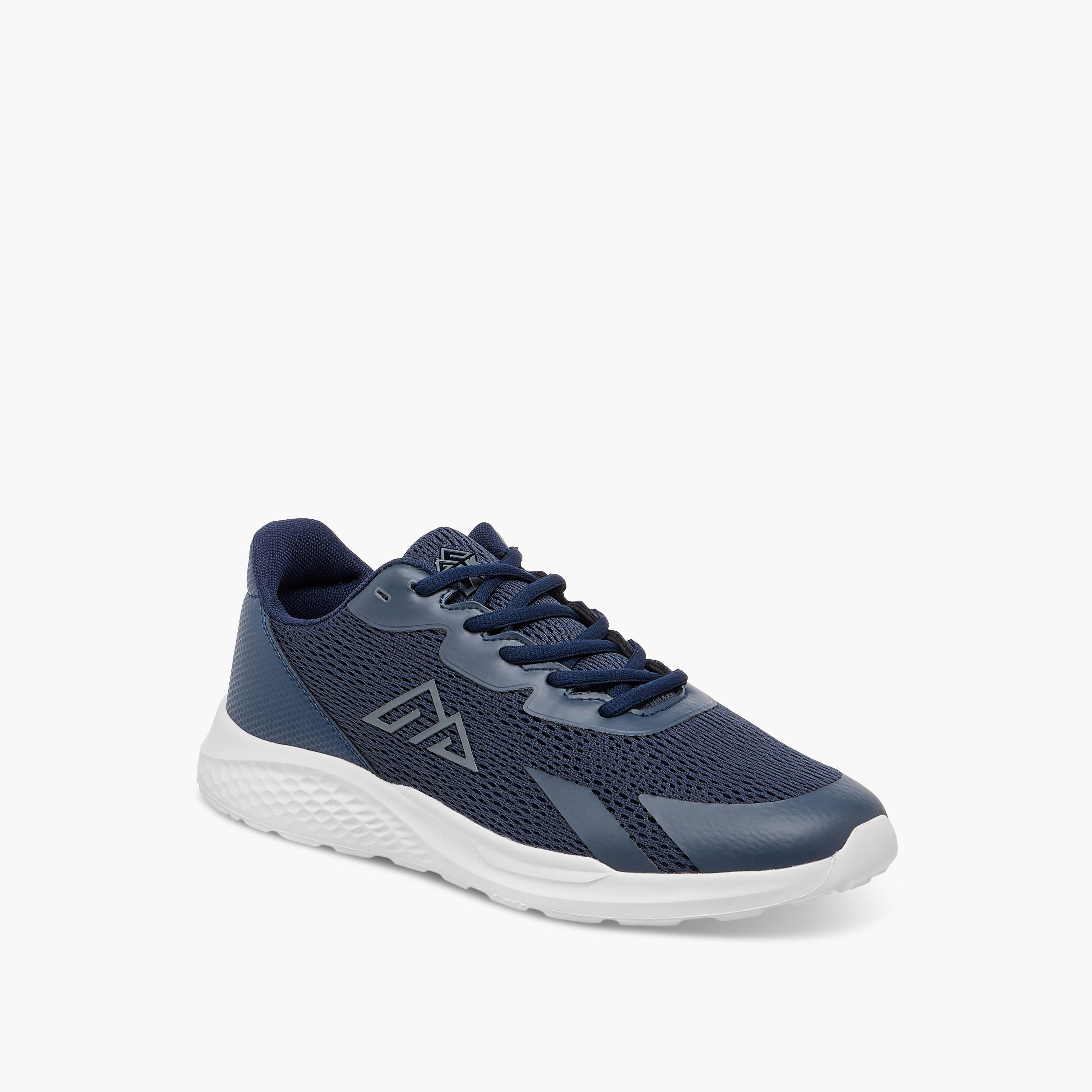 Oaklan by Shoexpress Textured Sports Shoes with Lace-Up Closure-sports-men-shoes-image-2