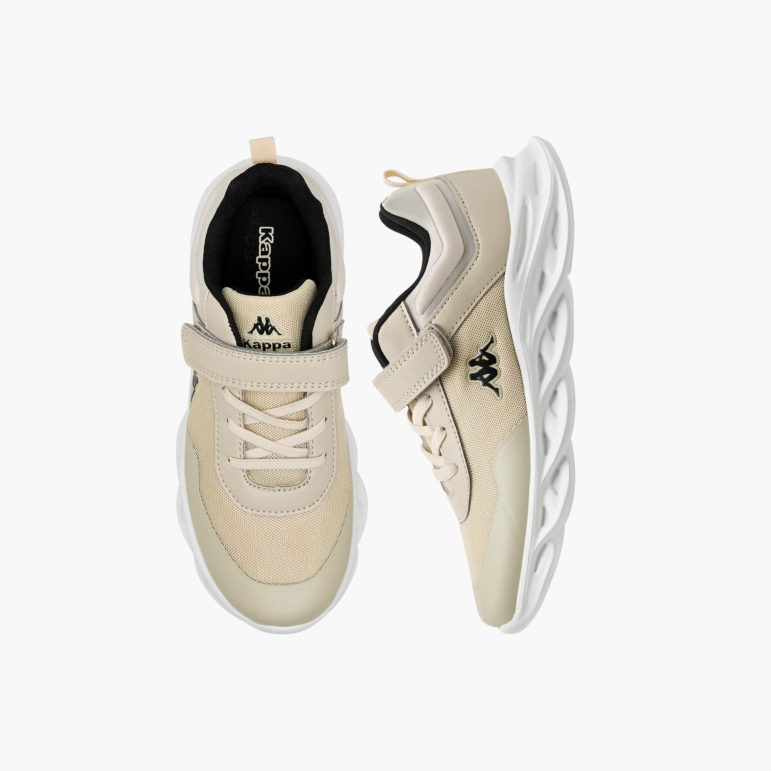 Kappa Girls Hook & Loop Sports Shoes-girls-shoes-sports-image-1