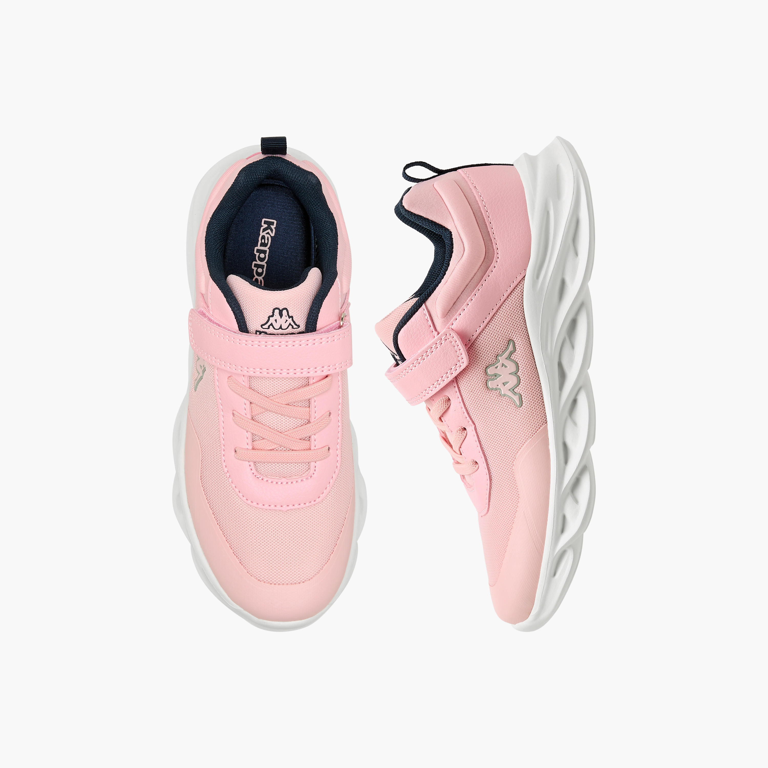 Kappa Girls Hook & Loop Sports Shoes-girls-shoes-sports-image-1