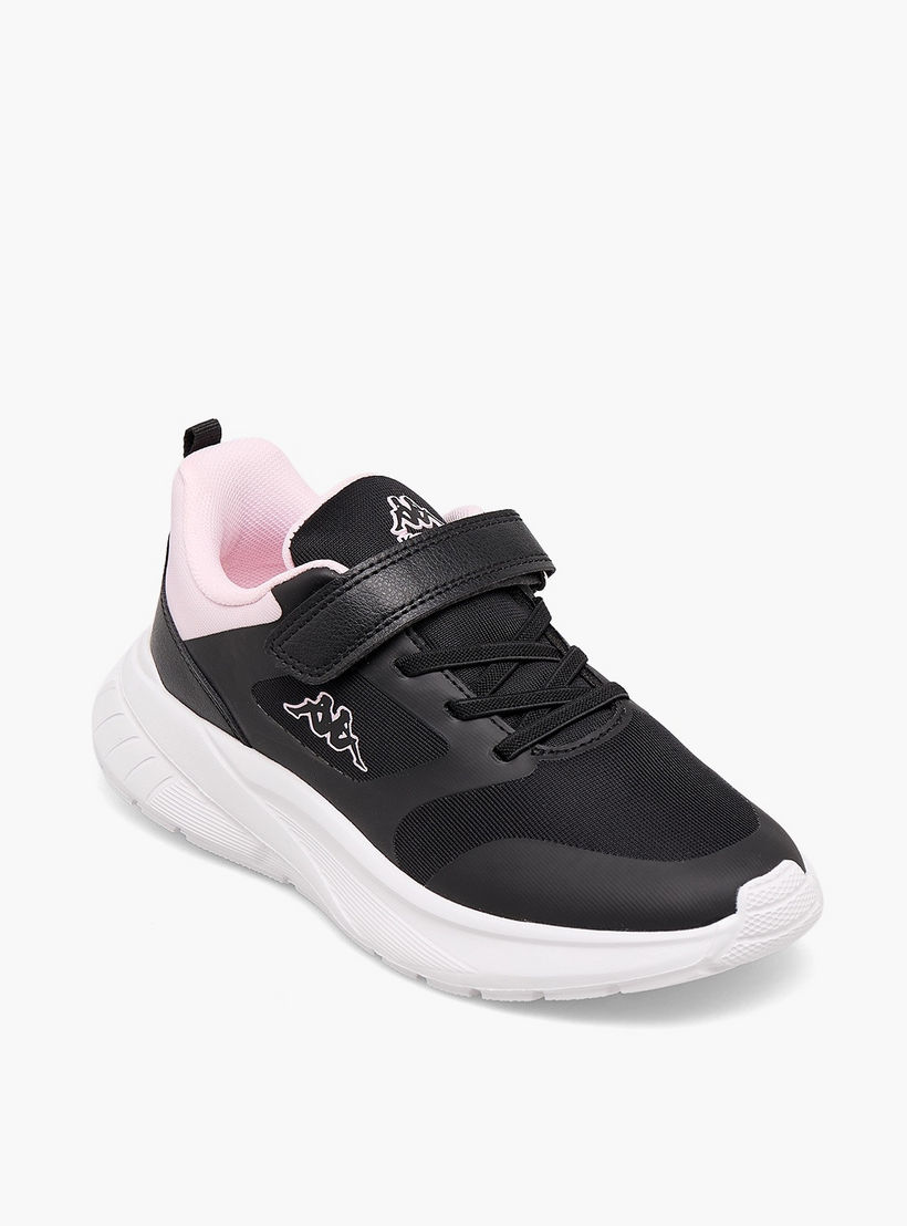 Kappa Girls Panelled Hook & Loop Sports Shoes-girls-shoes-sports-image-2