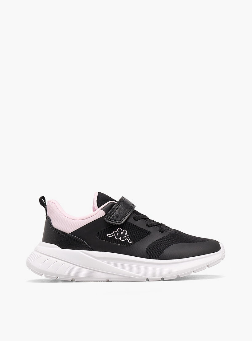 Kappa Girls Panelled Hook & Loop Sports Shoes-girls-shoes-sports-image-3