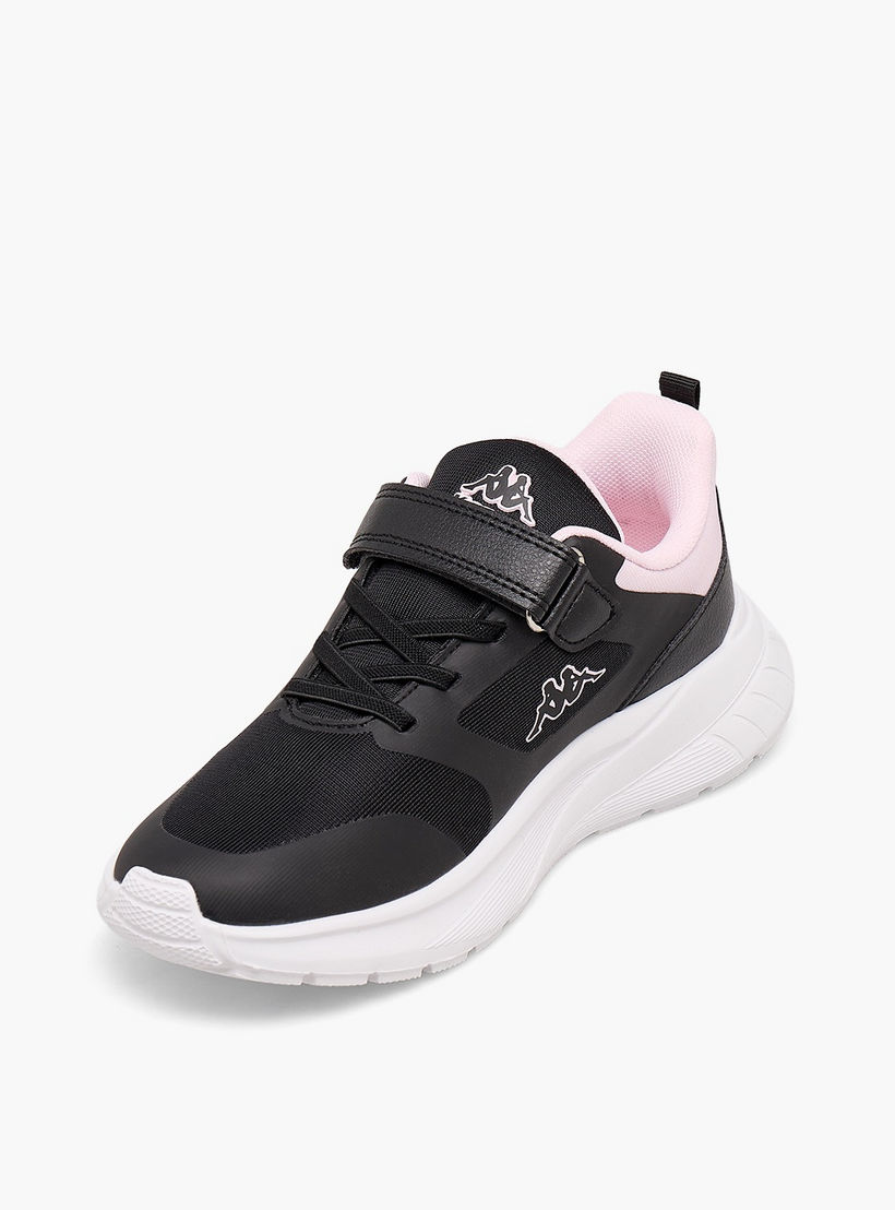 Kappa Girls Panelled Hook & Loop Sports Shoes-girls-shoes-sports-image-4