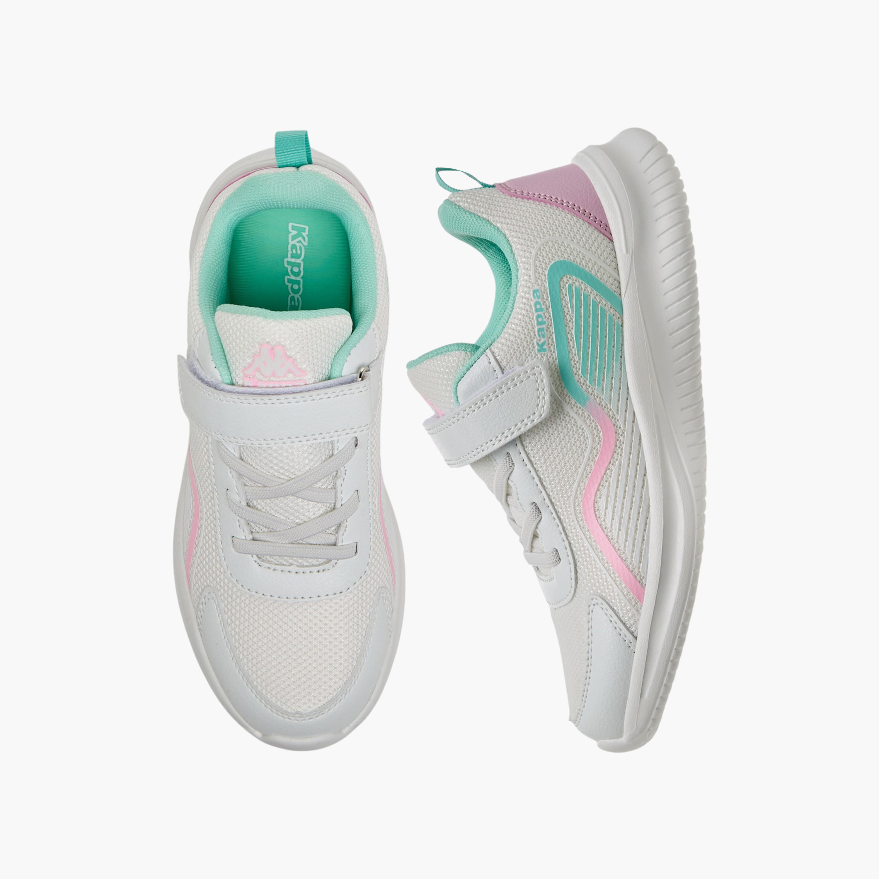 Kappa Girls Hook & Loop Sports Shoes-girls-shoes-sports-image-1