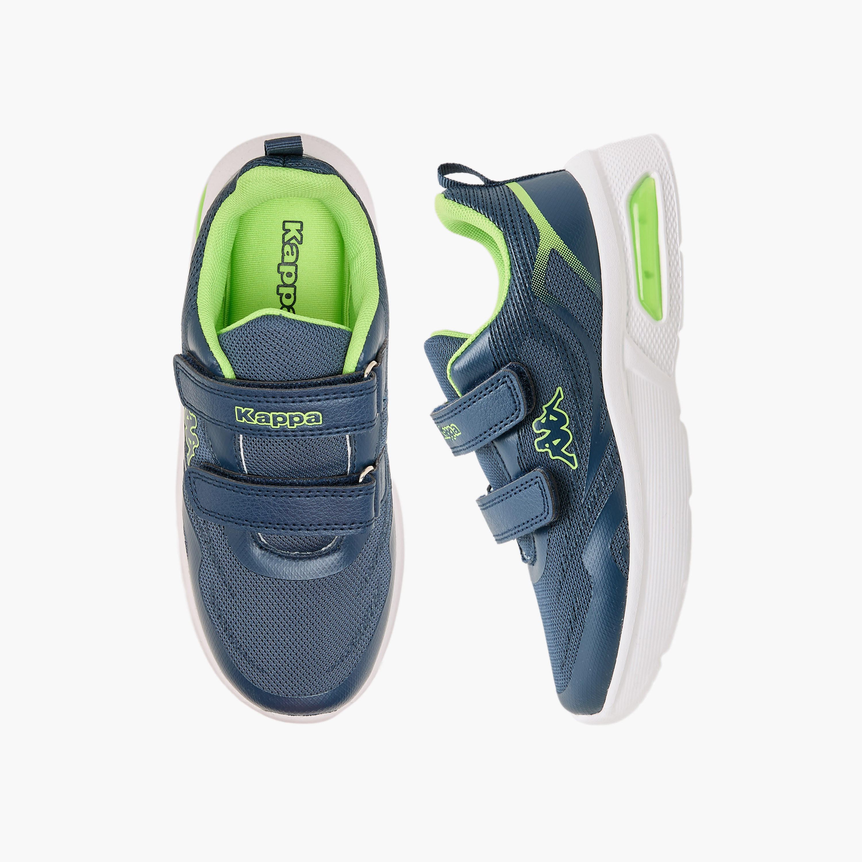 Kappa Boys Hook & Loop Sports Shoes-boys-shoes-sports-image-1