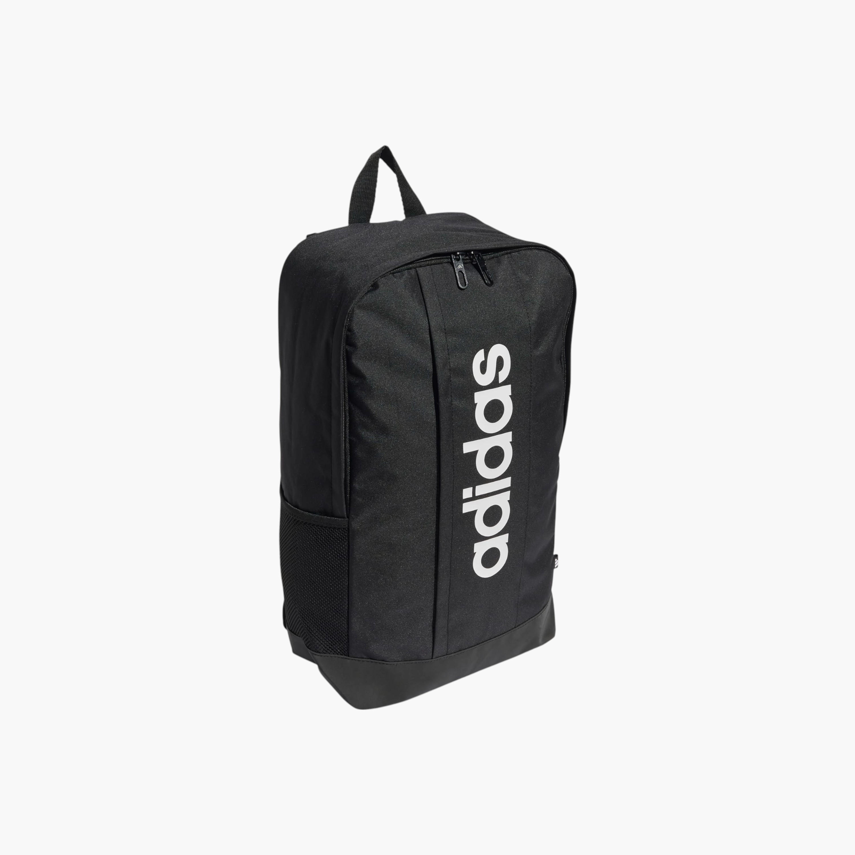 adidas Logo Print School Backpack with Adjustable Straps and Zip Closure-school-bagsandbackpacks-backpacks-image-2