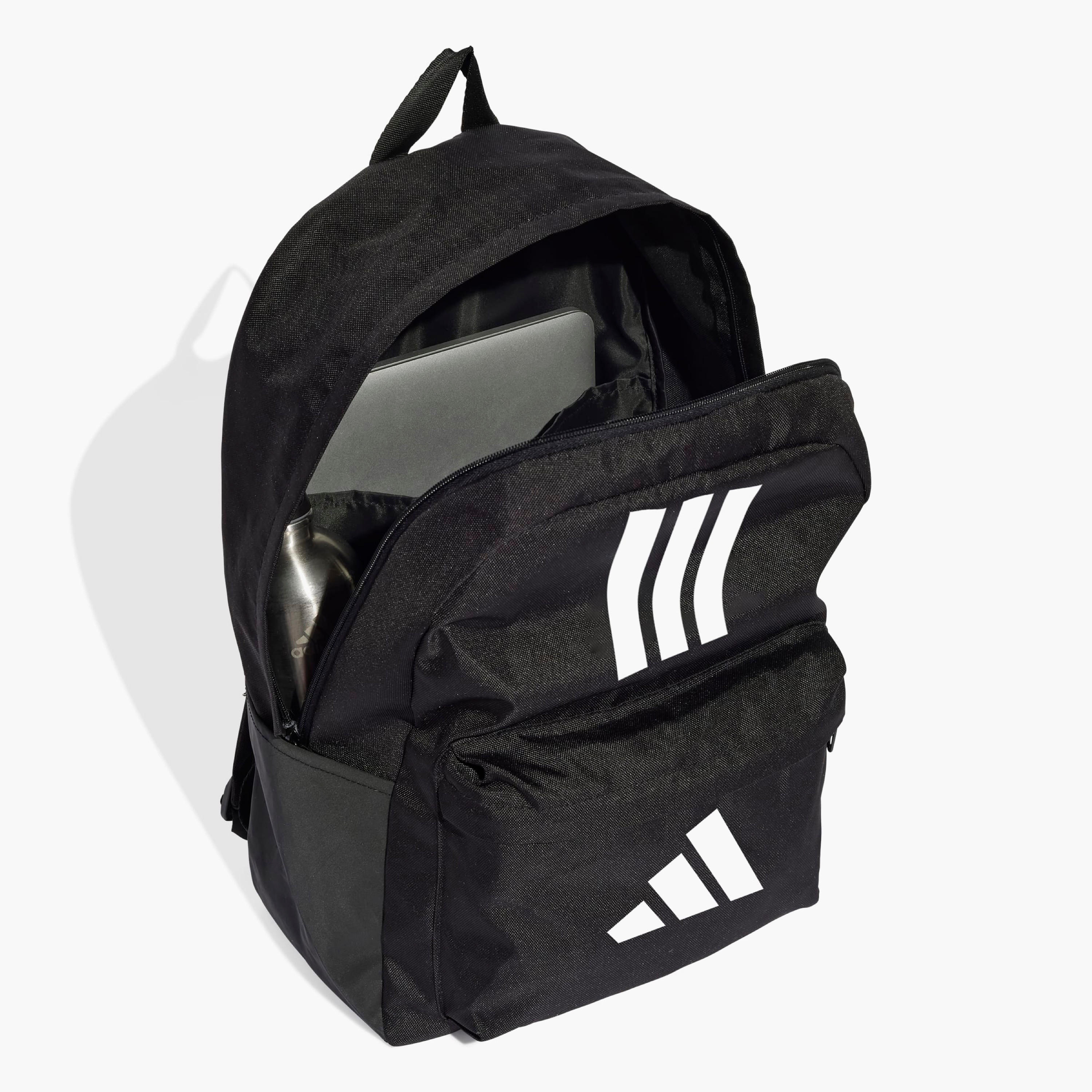 adidas Logo Print School Backpack with Adjustable Shoulder Straps - 15x31x44 cm-school-bagsandbackpacks-backpacks-image-2